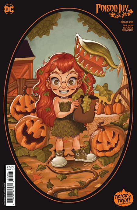 POISON IVY #15 CVR F CHRISSIE ZULLO TRICK OR TREAT CARD STOCK VAR - 10/03/23