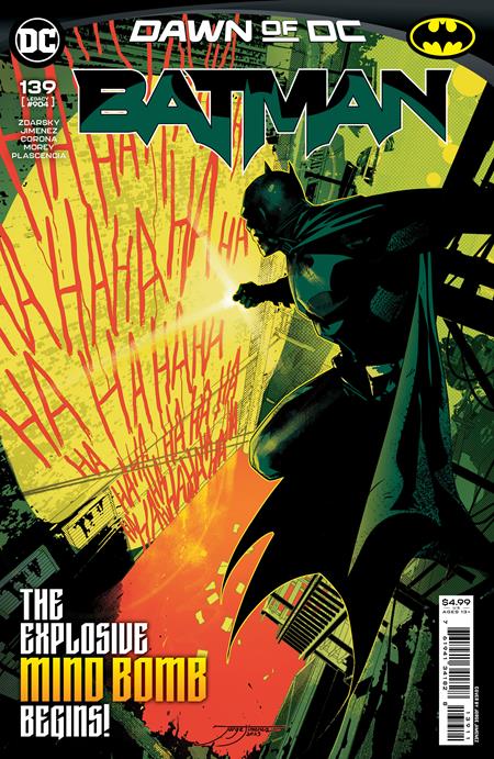 BATMAN #139 CVR A JORGE JIMENEZ - 11/07/23