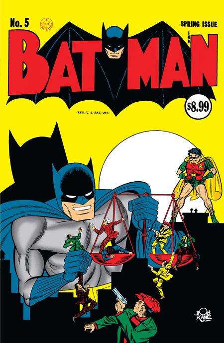 BATMAN #5 FACSIMILE EDITION CVR B BOB KANE FOIL VAR - 12/05/23