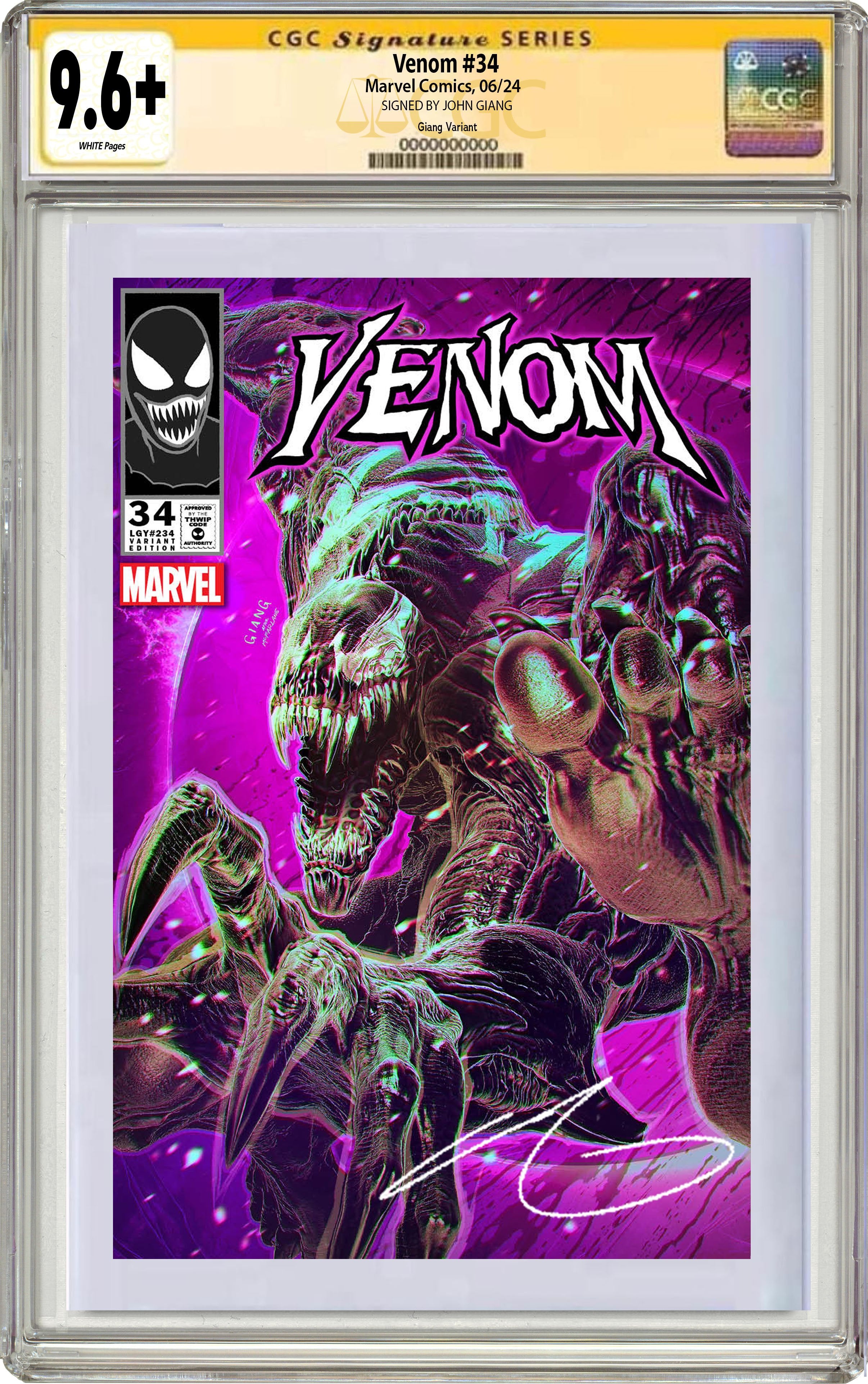 VENOM #34 JOHN GIANG EXCLUSIVE VARIANT OPTIONS 06-05-24