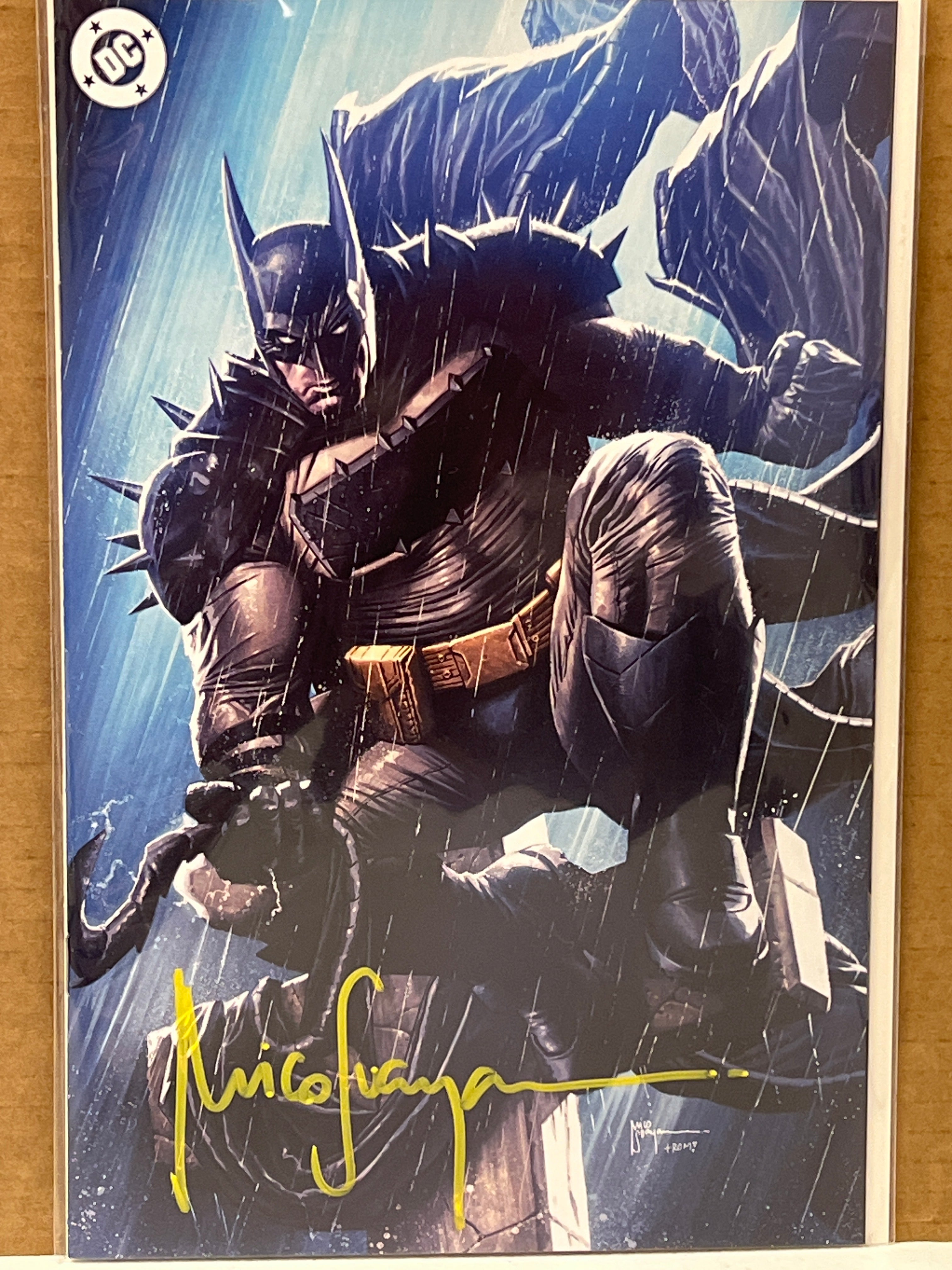 ABSOLUTE BATMAN #4 VIRGIN VARIANT SIGNED BY MICO SUAYAN WITH COA (SS6)