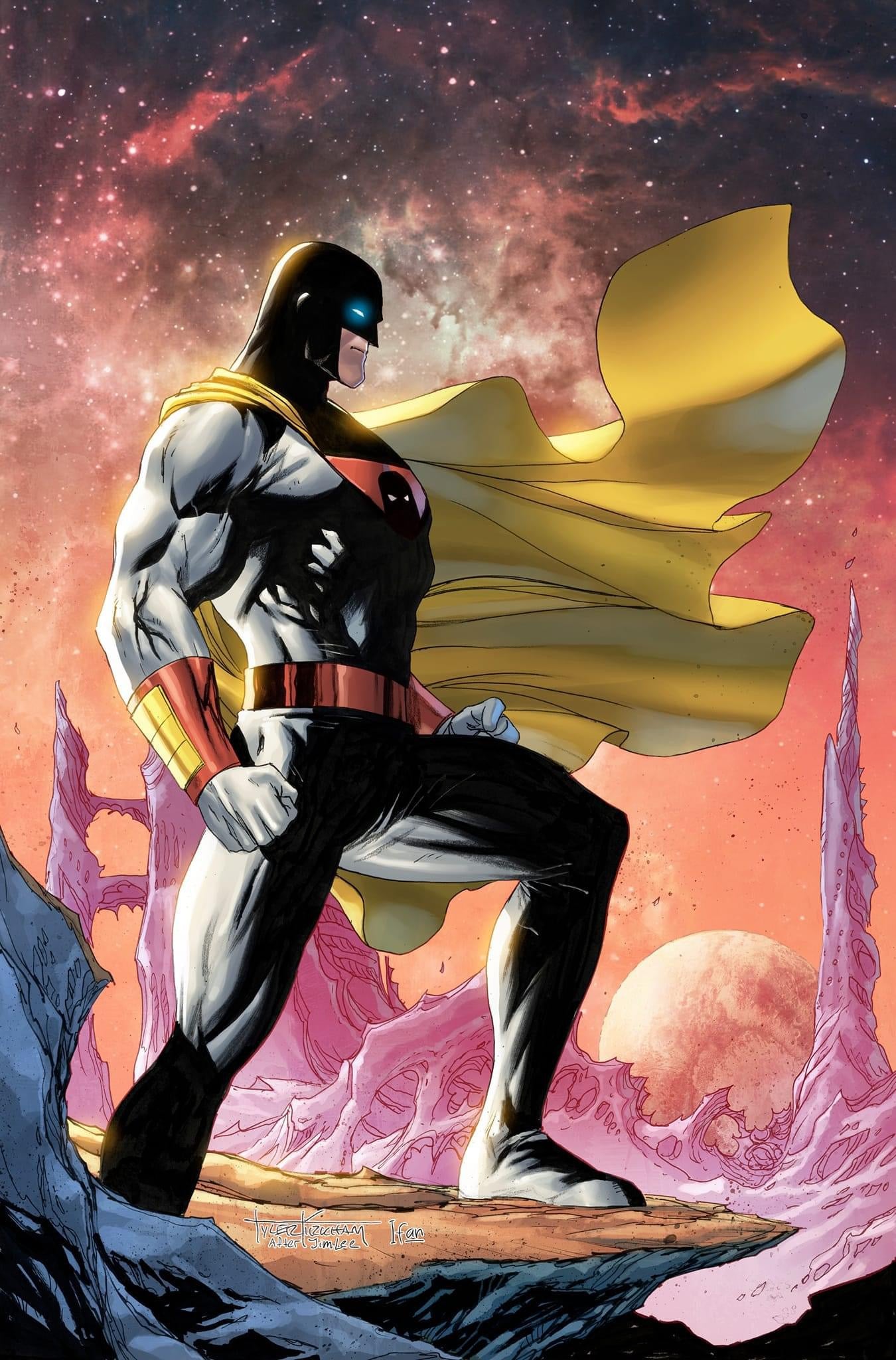 SPACE GHOST #1 TYLER KIRKHAM & SAJAD SHAH EXCLUSIVE VIRGIN VARIANT OPTIONS - 05/01/24