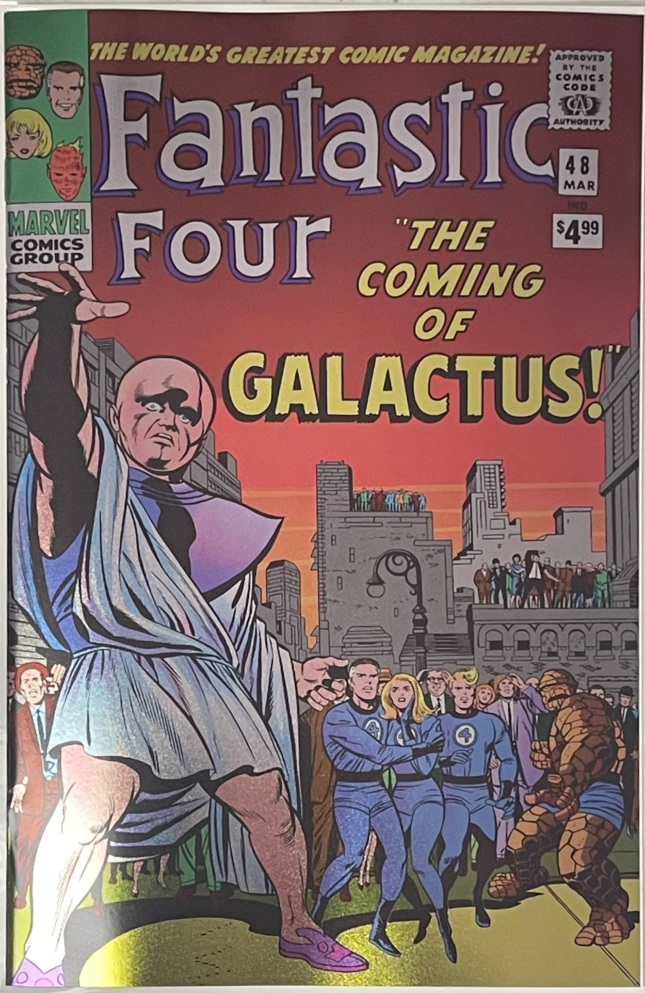 FANTASTIC FOUR #48 FANEXPO DALLAS FOIL EDITION