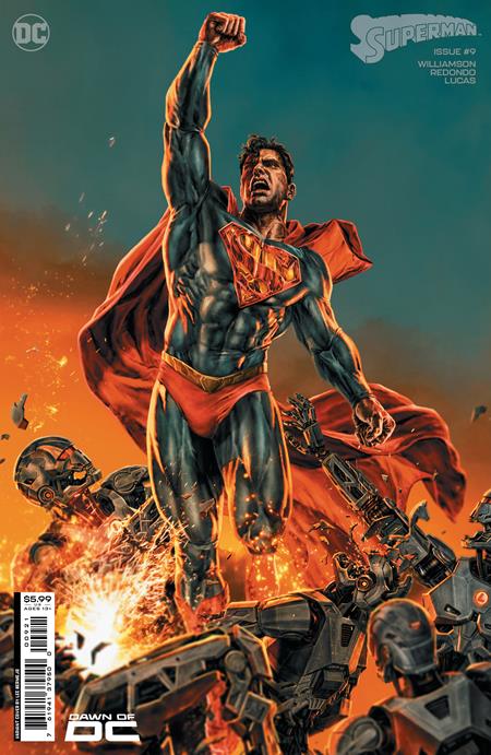 SUPERMAN #9 CVR B LEE BERMEJO CARD STOCK VAR - 12/19/23