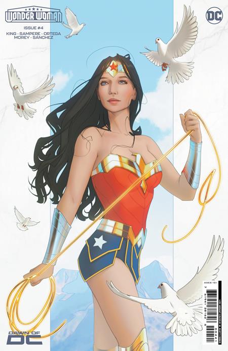WONDER WOMAN #4 CVR E INC 1:25 W SCOTT FORBES CARD STOCK VAR - 12/19/23