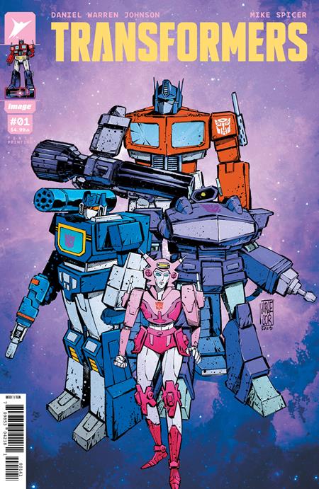 TRANSFORMERS #1 Tenth Printing Cvr D Jorge Corona & Mike Spicer Var--