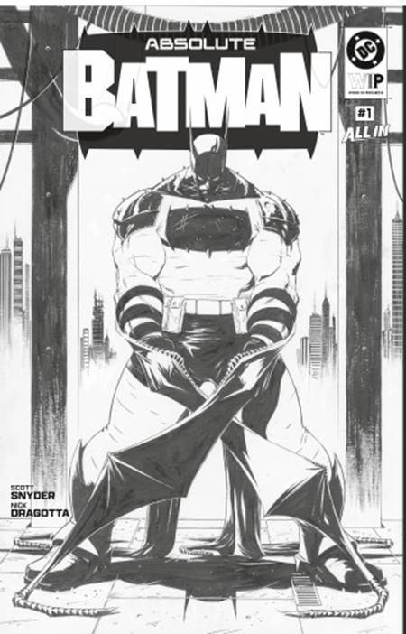 DC W.I.P. ABSOLUTE BATMAN #1 Second Printing Cvr A Nick Dragotta 12-02-26