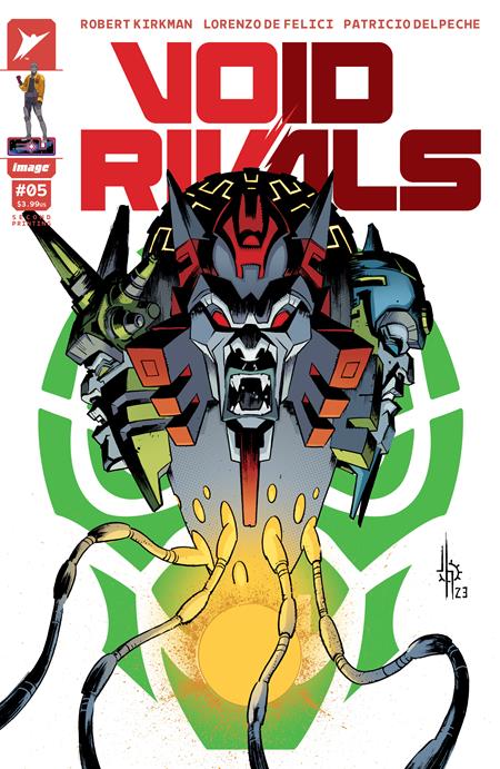 VOID RIVALS #5 Second Printing CVR E JASON HOWARD RAGE VAR - 12/13/23