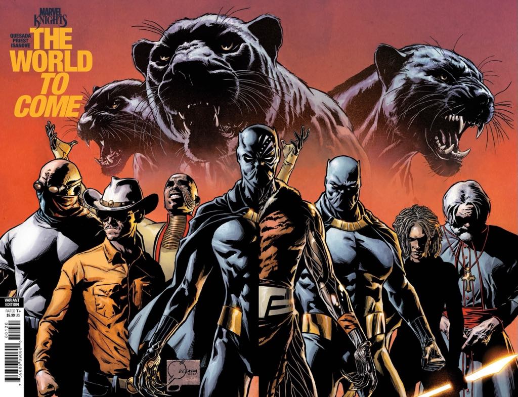 MARVEL KNIGHTS: THE WORLD TO COME #1 JOE QUESADA EXCLUSIVE WRAPAROUND VARIANT COVERS (06-18-25)