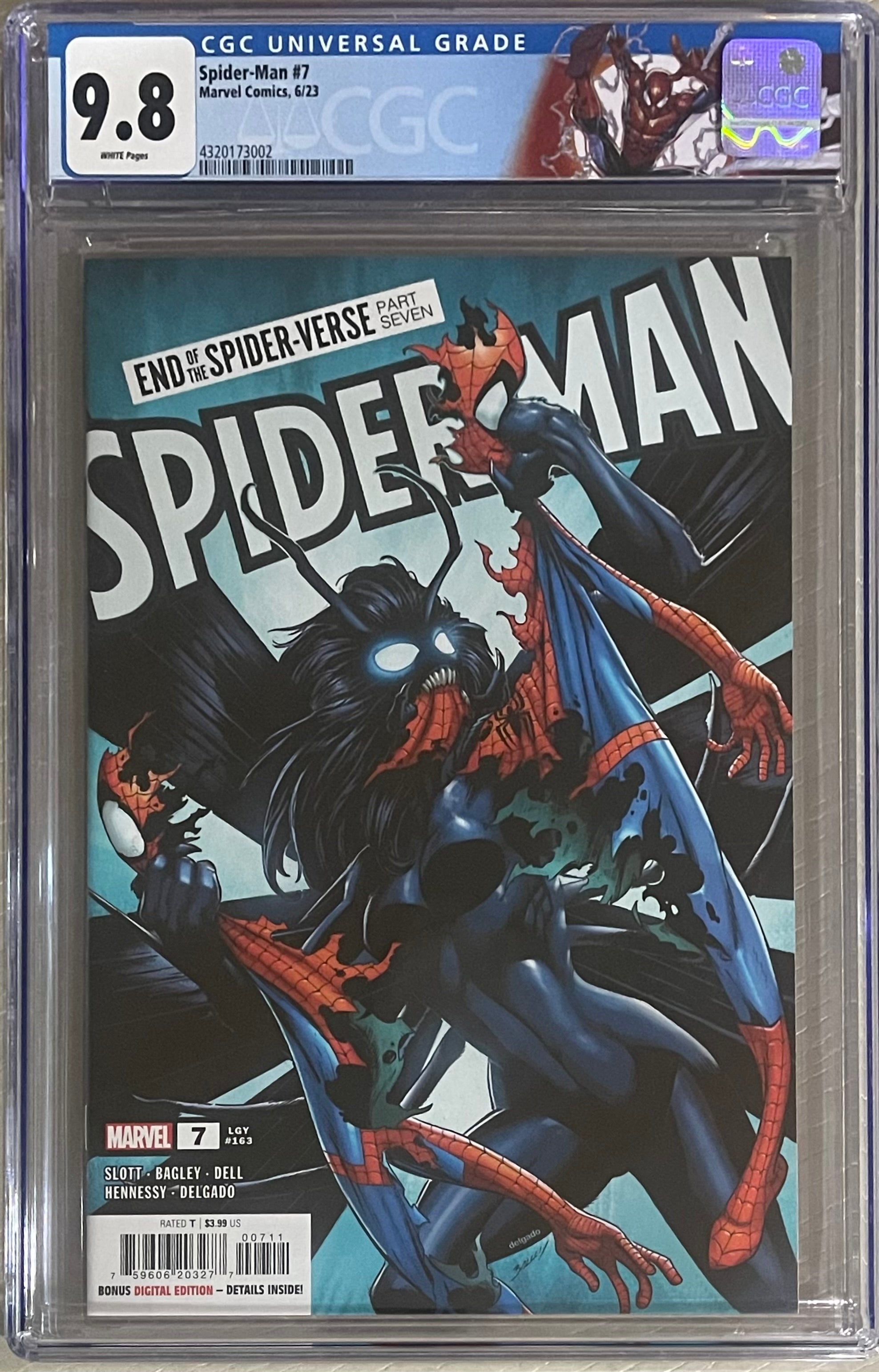 Spider-man 2024 #7 CGC 9.8