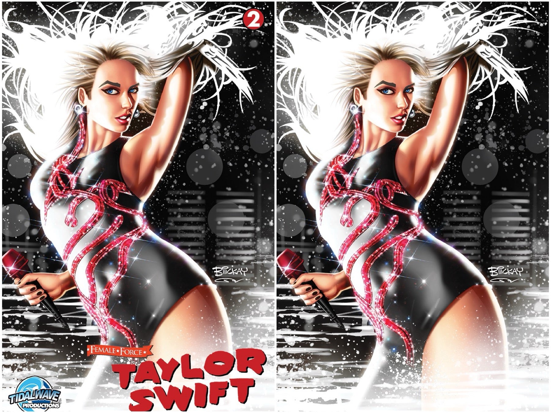 FEMALE FORCE: TAYLOR SWIFT #2 BILL MCKAY VARIANT OPTIONS