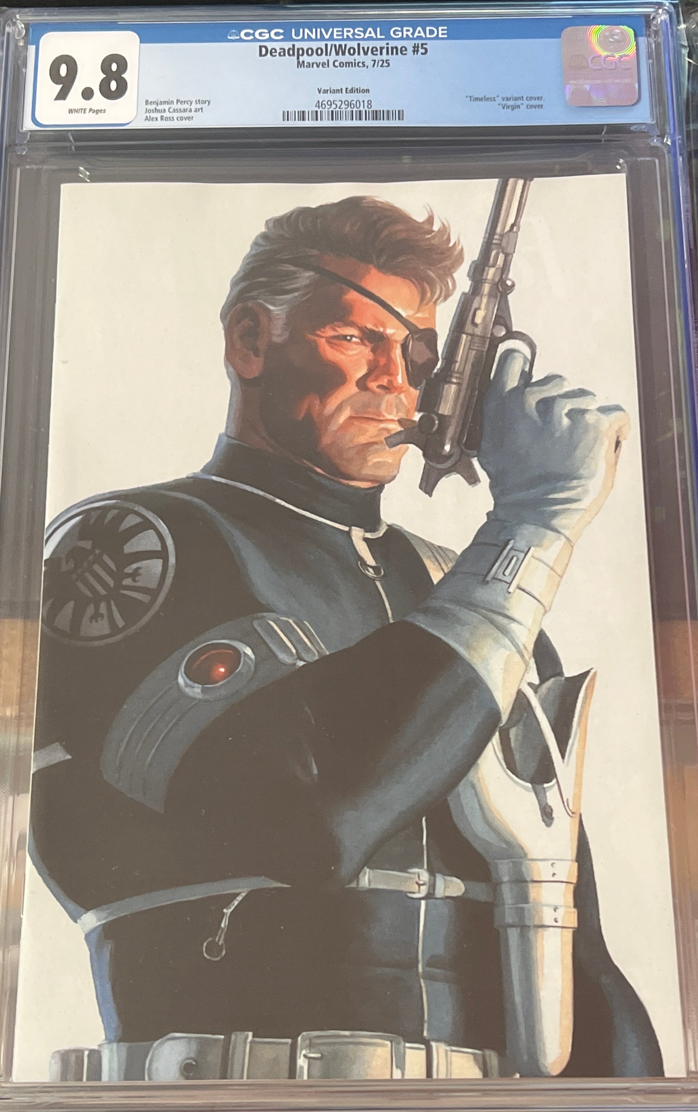 DEADPOOL/WOLVERINE #5 ALEX ROSS TIMELESS VIRGIN VARIANT CGC 9.8 (C85)