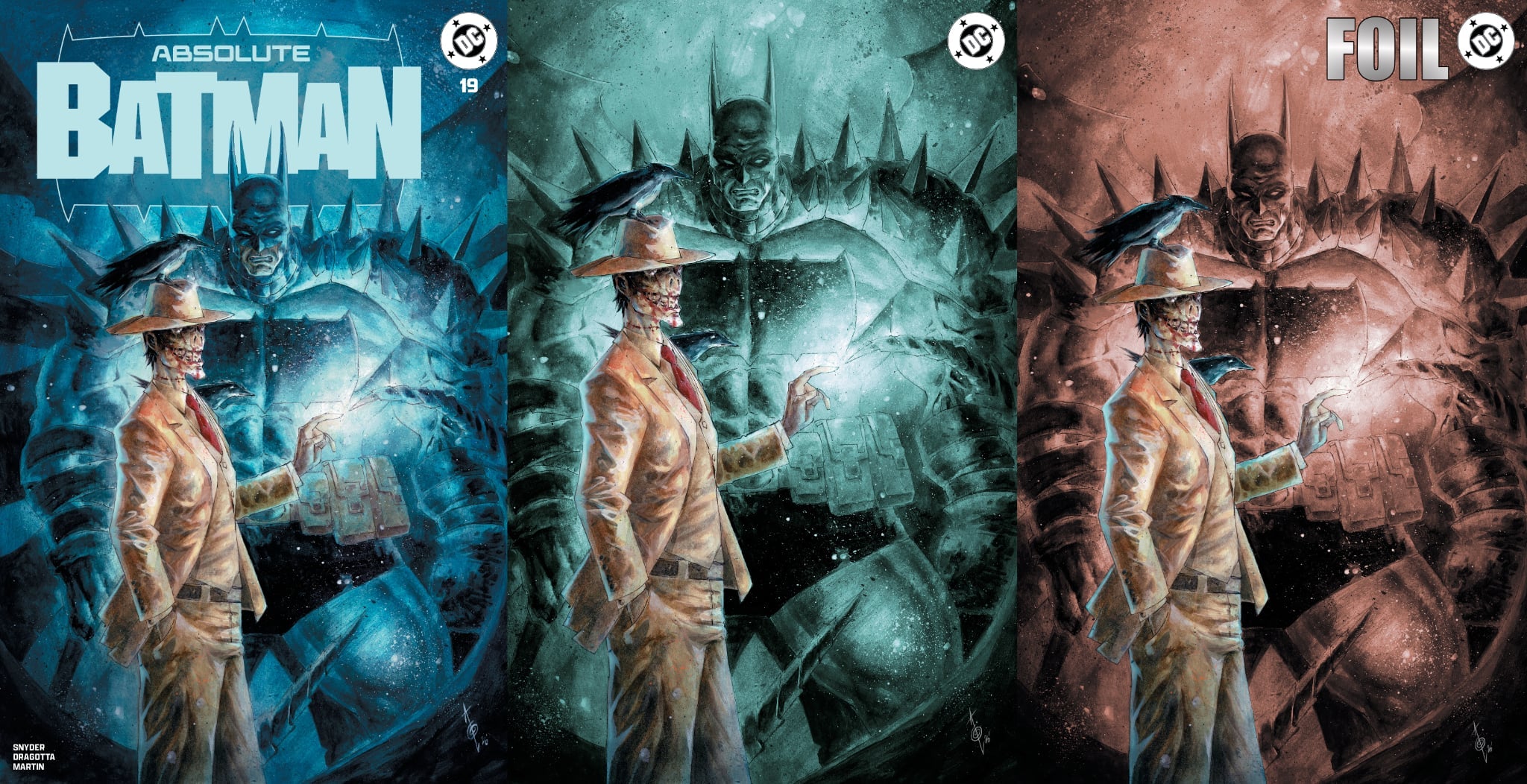 ABSOLUTE BATMAN #19 ALAN QUAH EXCLUSIVE VARIANT COVERS [04-15-26]