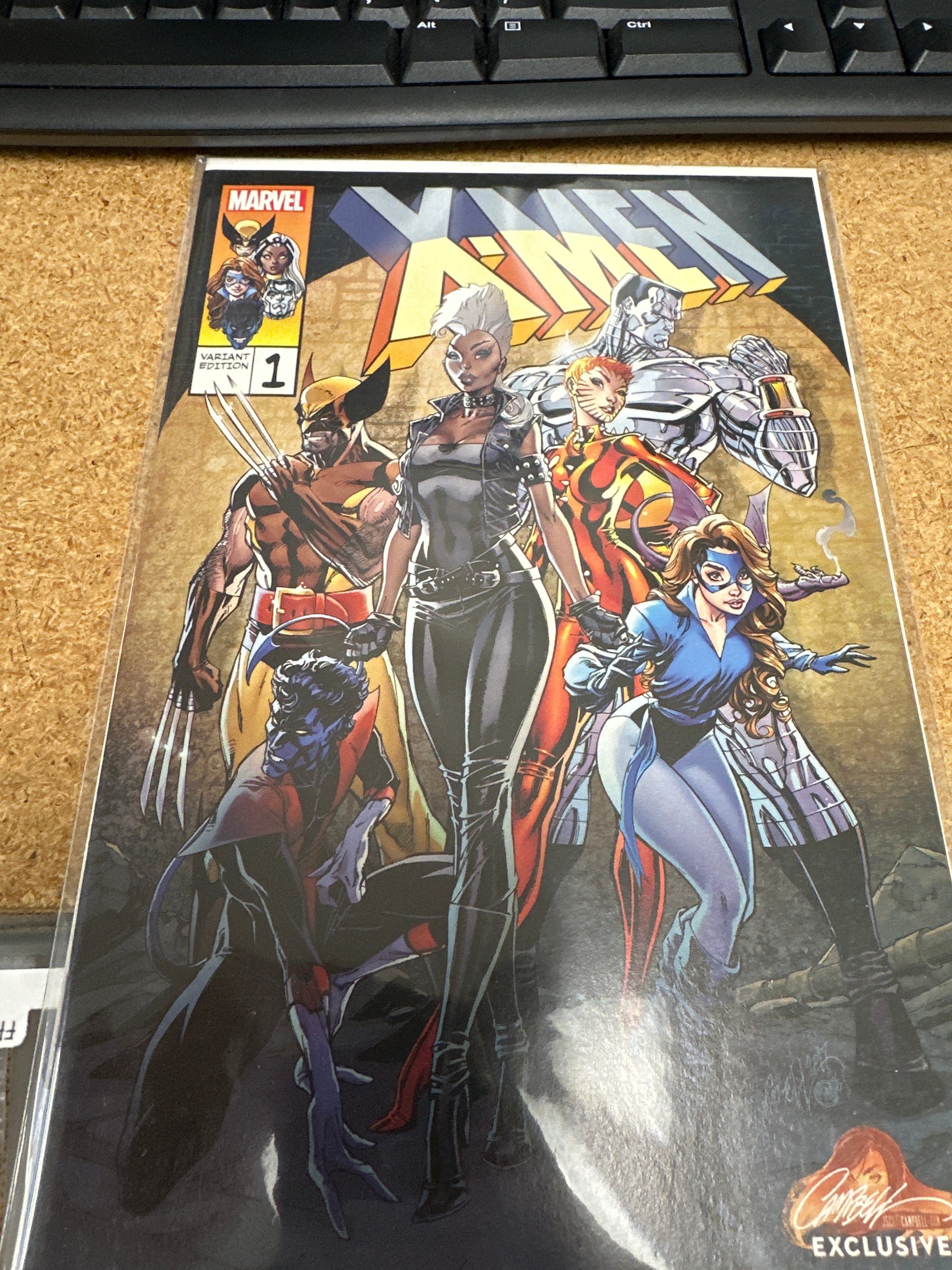 X-Men Gold #1 J. Scott Campbell Variant Cover B(M205)