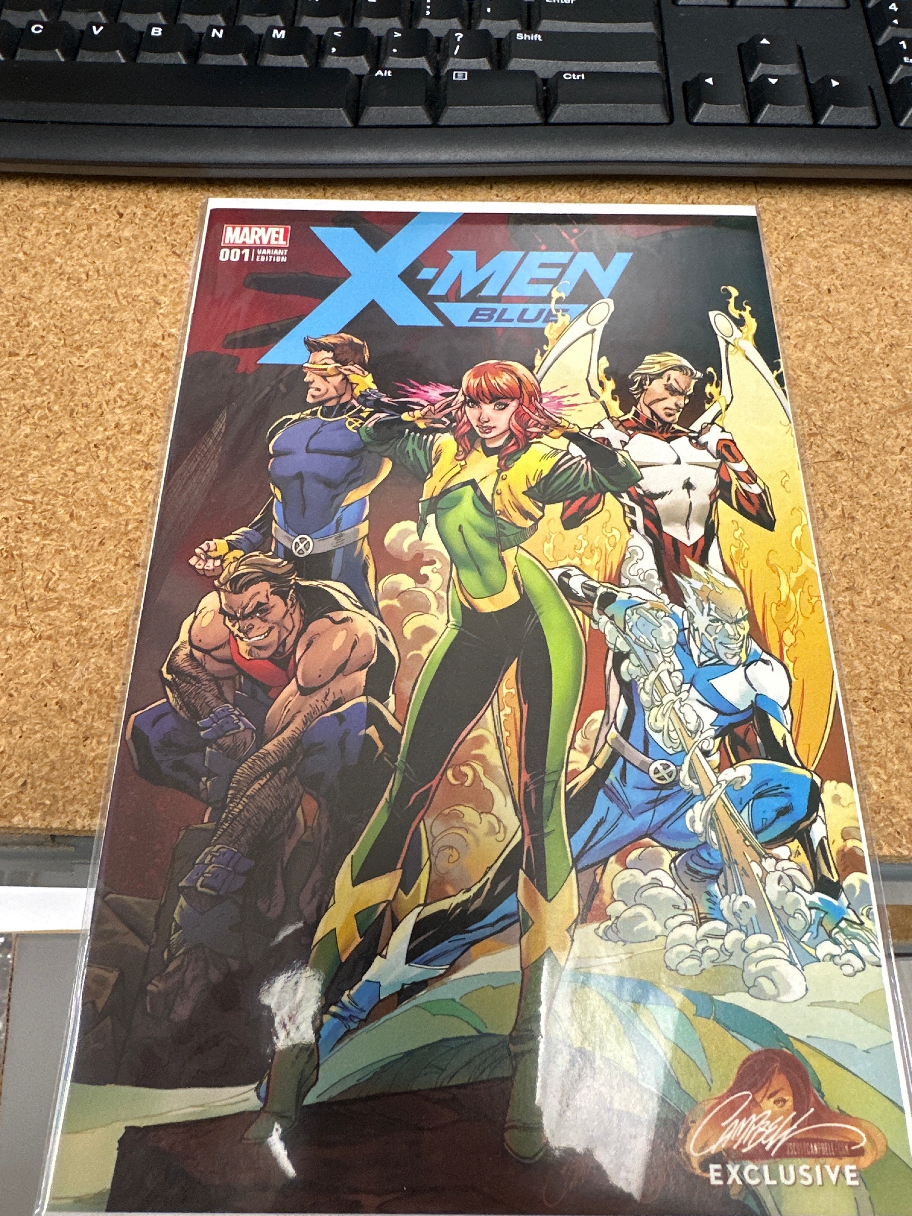X-MEN: BLUE #1 - EXCLUSIVE J.SCOTT CAMPBELL CVR A(M205)