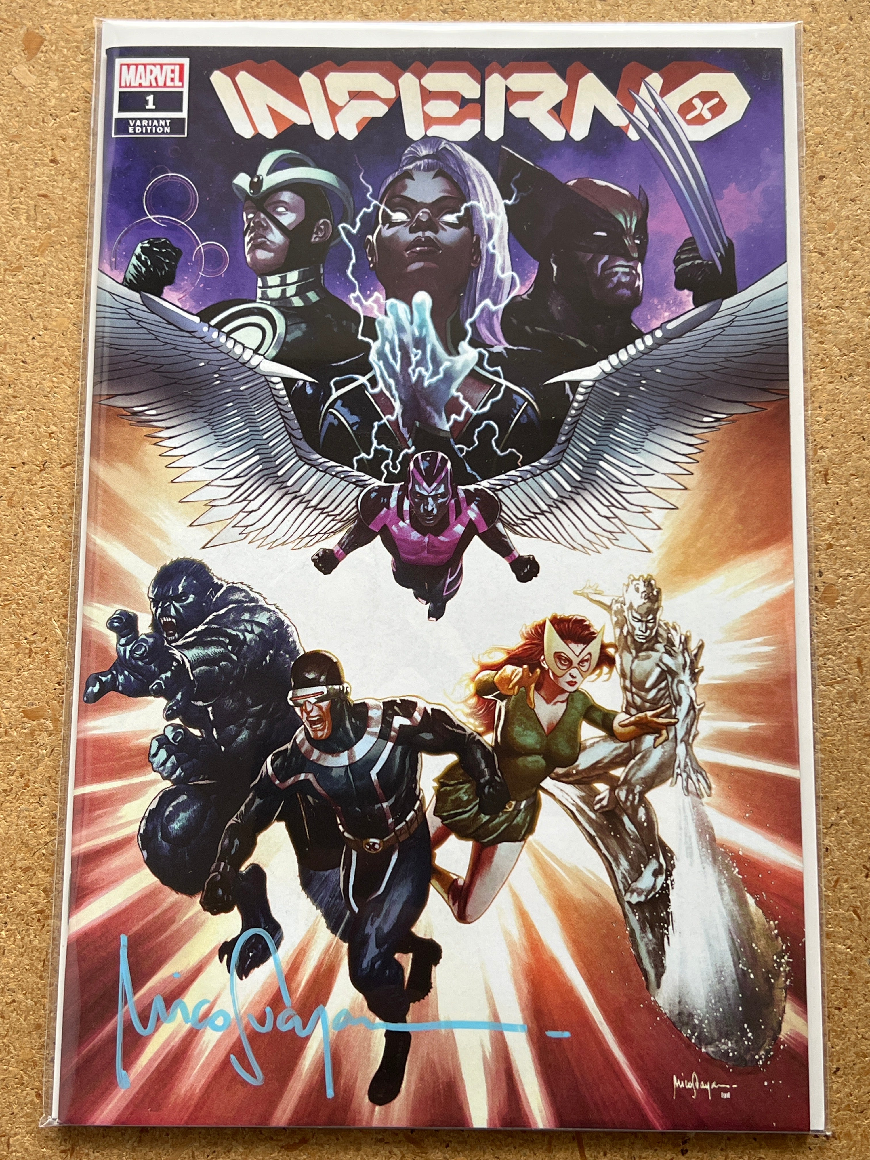 INFERNO #1 SIGNED BY MICO SUAYAN WITH COA (SS 2)