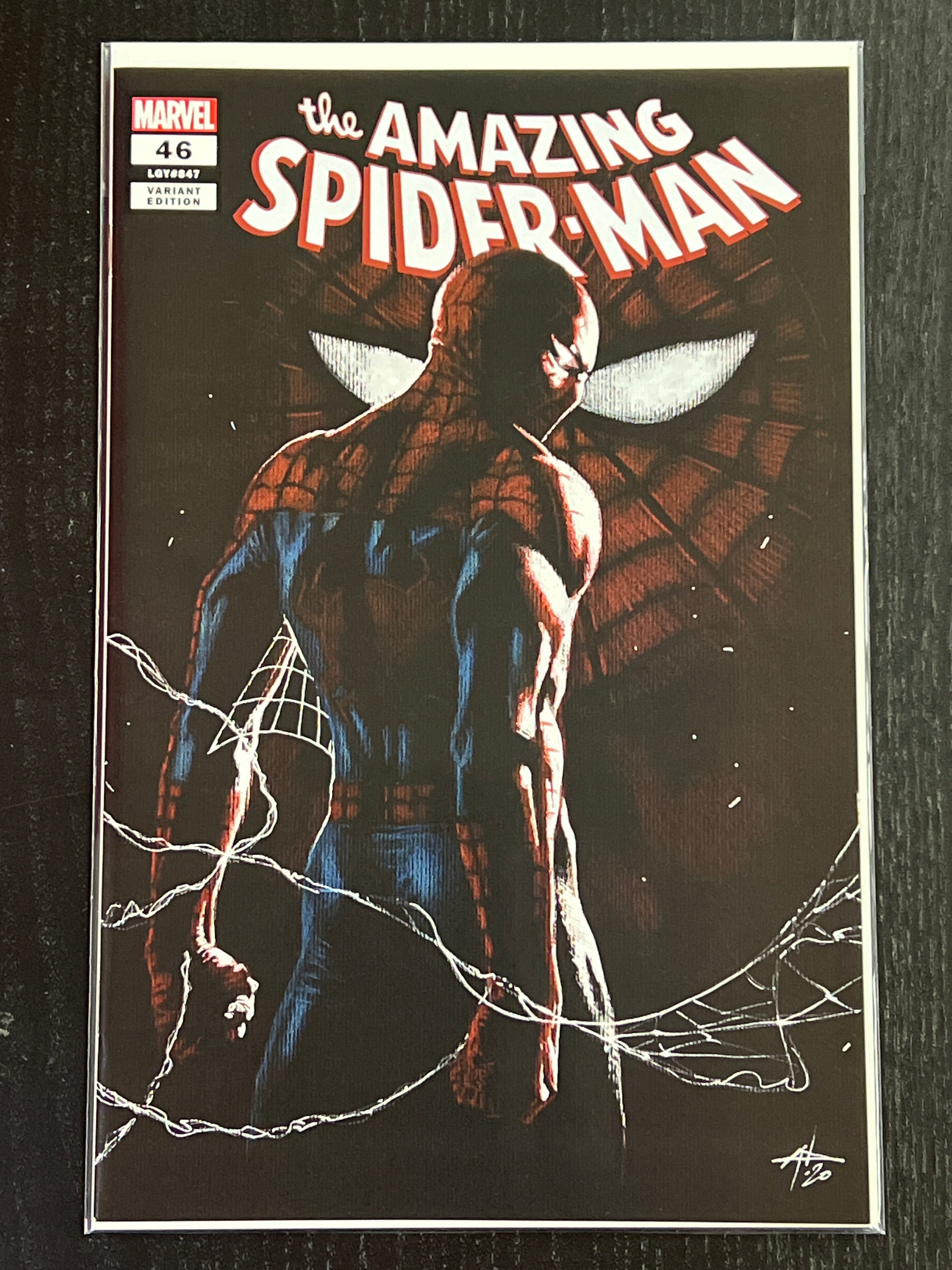 AMAZING SPIDER-MAN #46 GABRIELE DELL'OTTO EXCLUSIVE VARIANT COVER (M204)