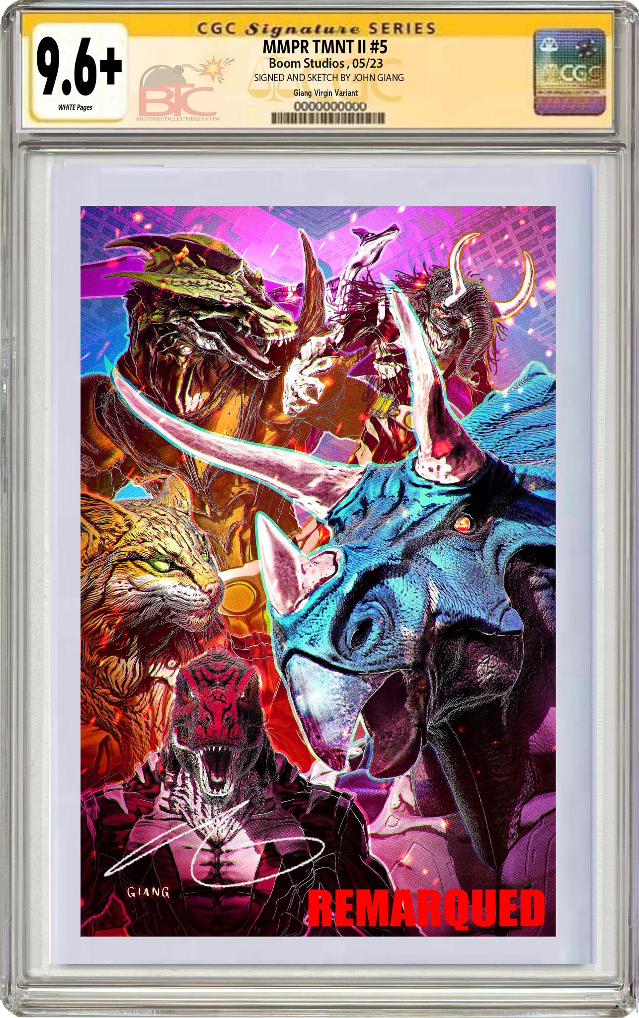 MMPR TMNT II #4 JOHN GIANG EXCLUSIVE VARIANT OPTION- 4/26/2023