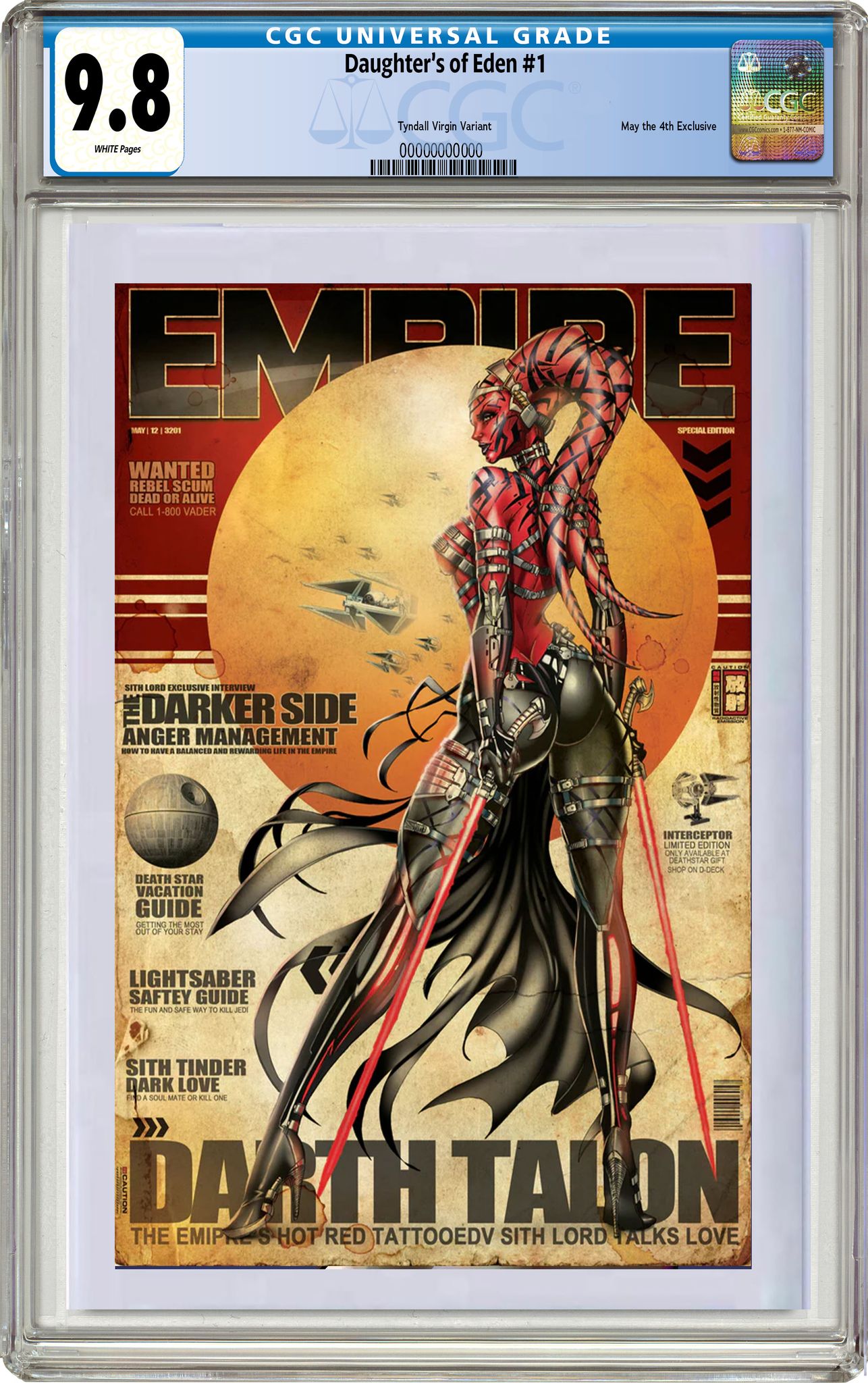DAUGHTER'S OF EDEN #1 JAMIE TYNDALL REVENGE OF THE 5TH EXCLUSIVE RETRO VARIANT OPTIONS