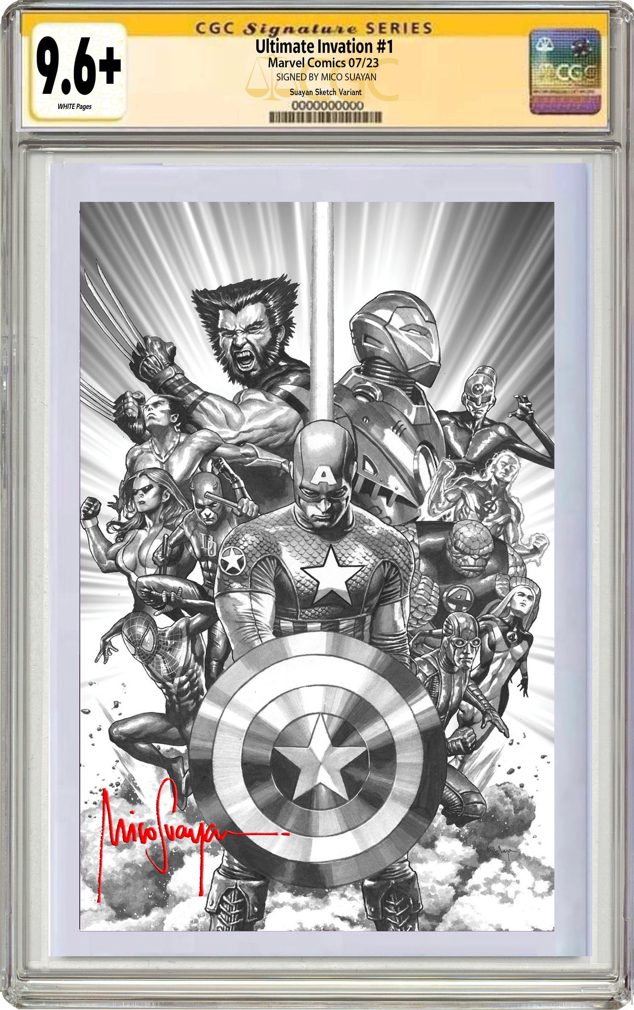 ULTIMATE INVASION 1 MICO SUAYAN EXCLUSIVE VARIANT OPTIONS