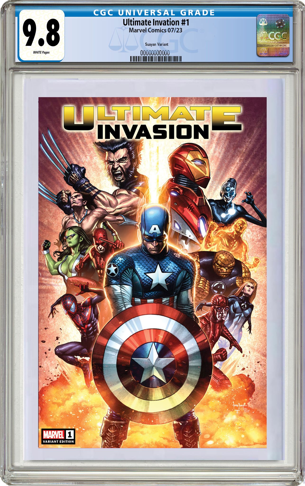 ULTIMATE INVASION 1 MICO SUAYAN EXCLUSIVE VARIANT OPTIONS