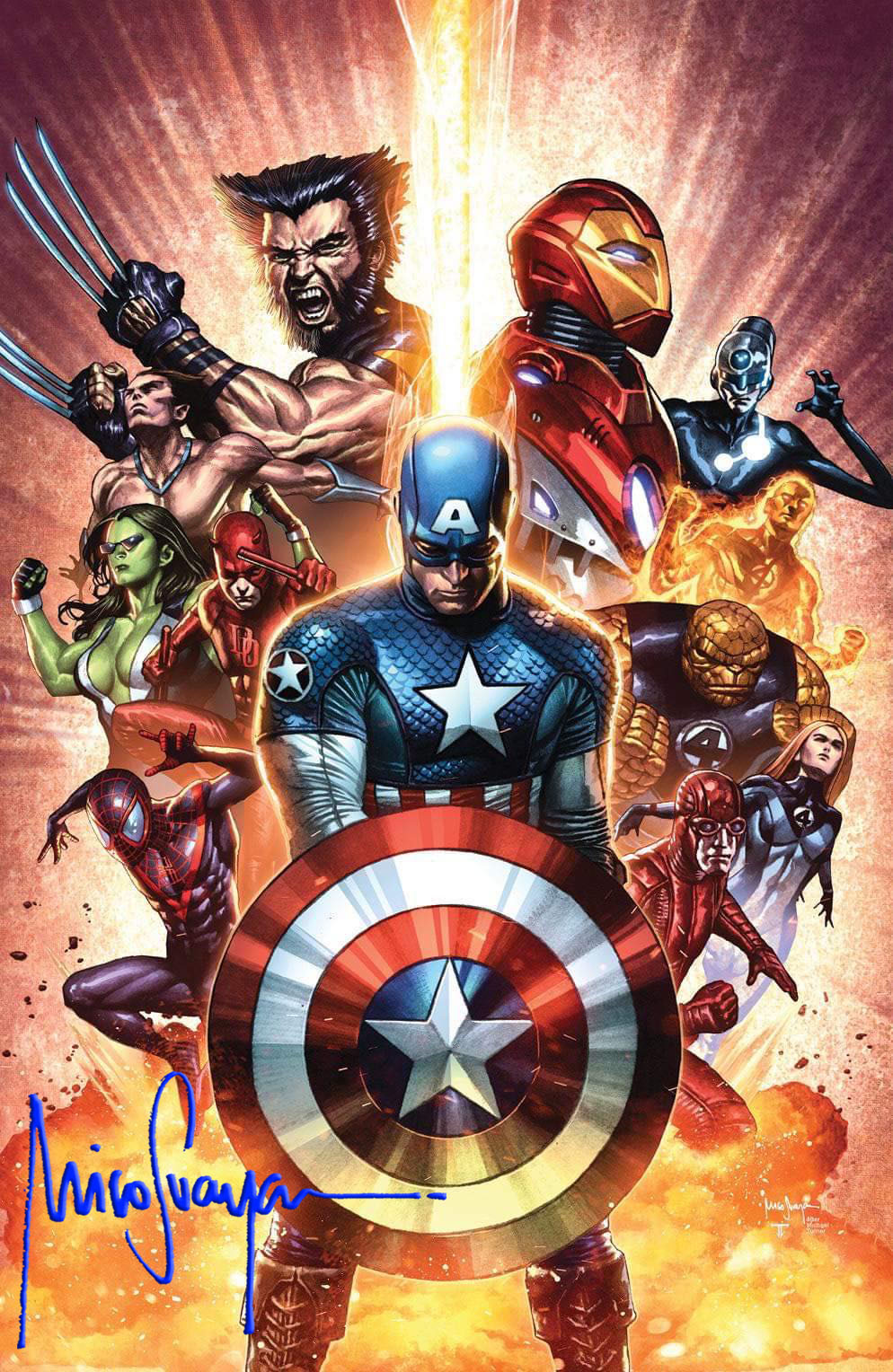 ULTIMATE INVASION 1 MICO SUAYAN EXCLUSIVE VARIANT OPTIONS