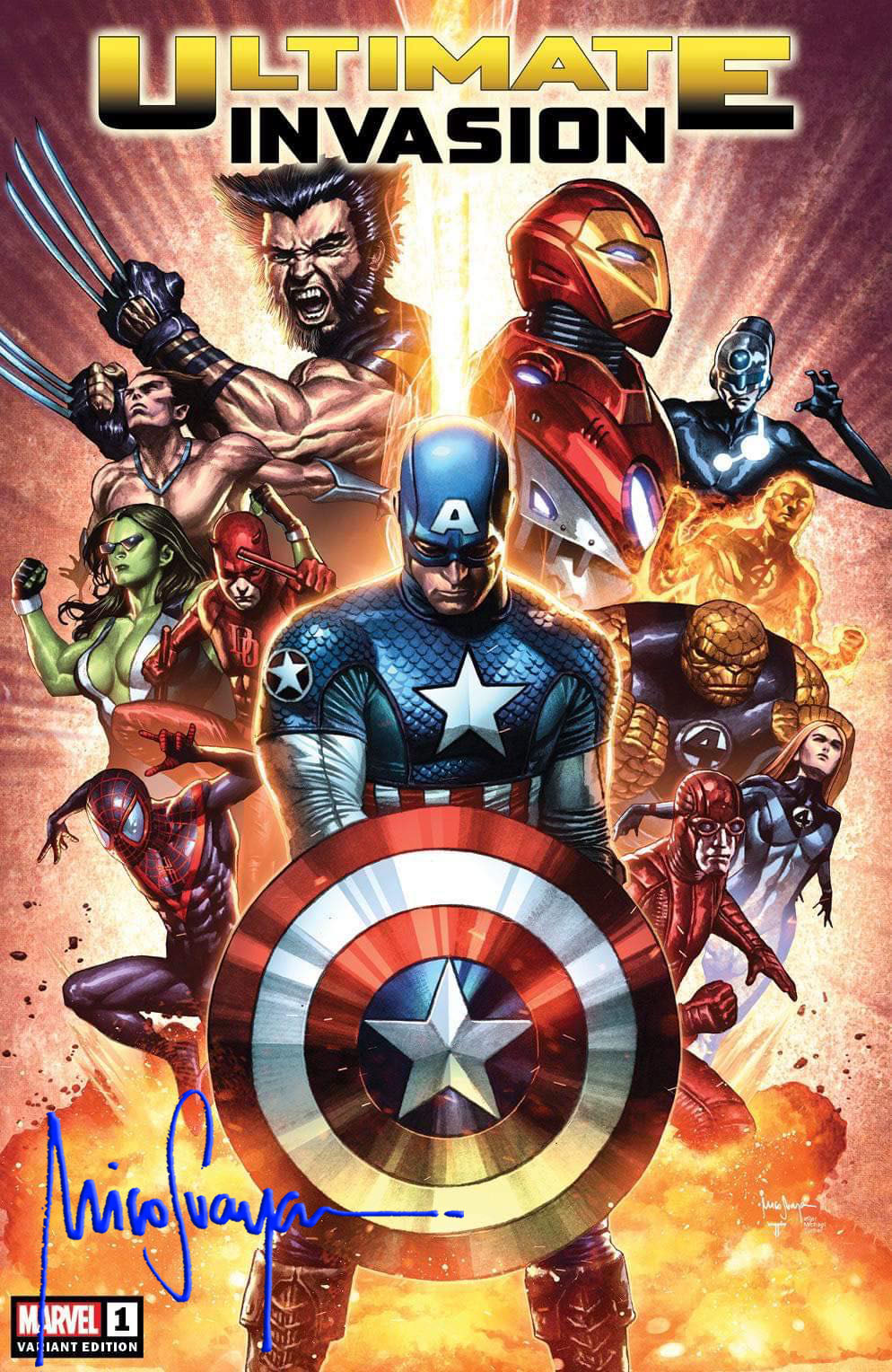 ULTIMATE INVASION 1 MICO SUAYAN EXCLUSIVE VARIANT OPTIONS