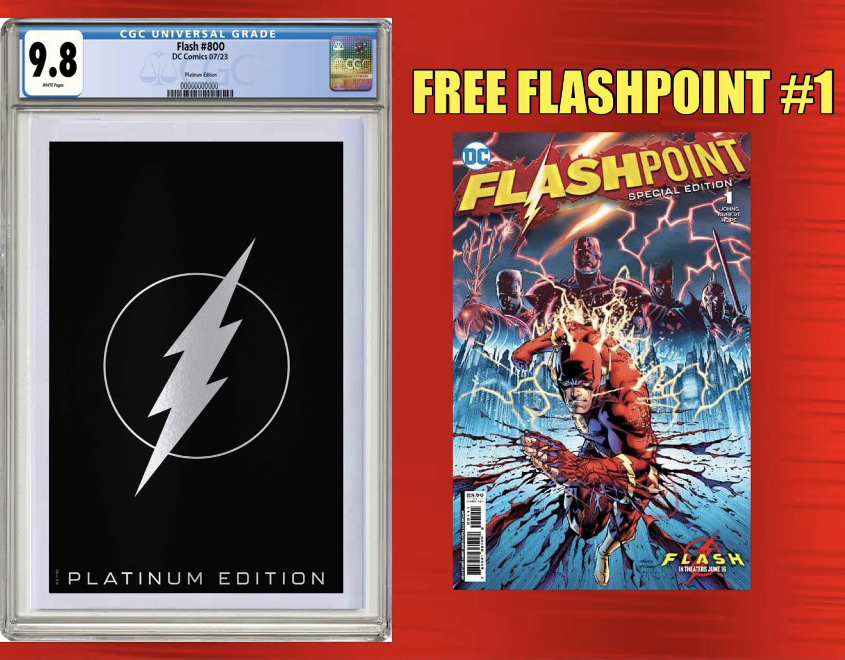 FLASH #800 PLATINUM FOIL EDITION OPTIONS - 06/06/23