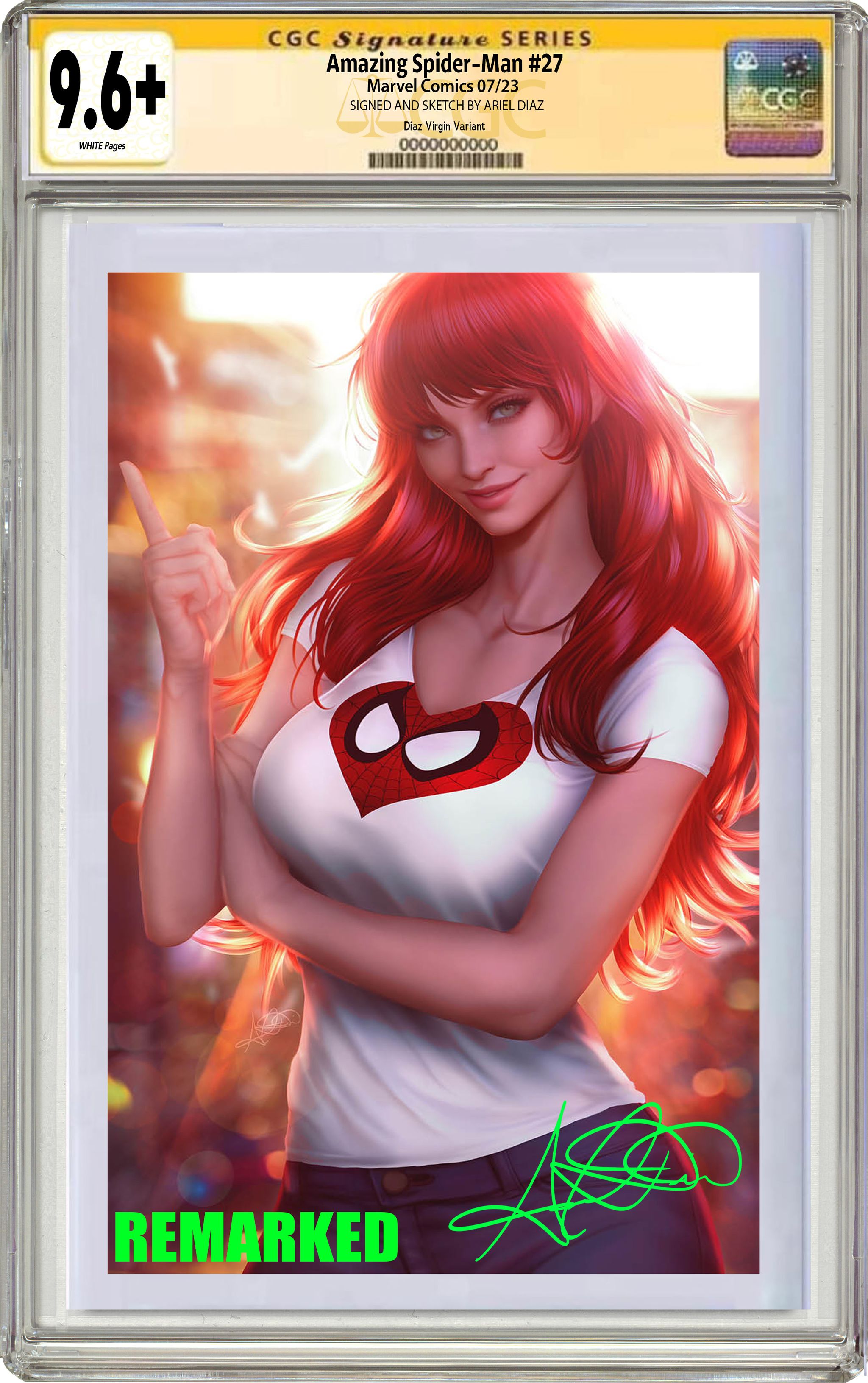 AMAZING SPIDER-MAN 27 ARIEL DIAZ EXCLUSIVE VARIANT COVER OPTIONS - 06/14/2023