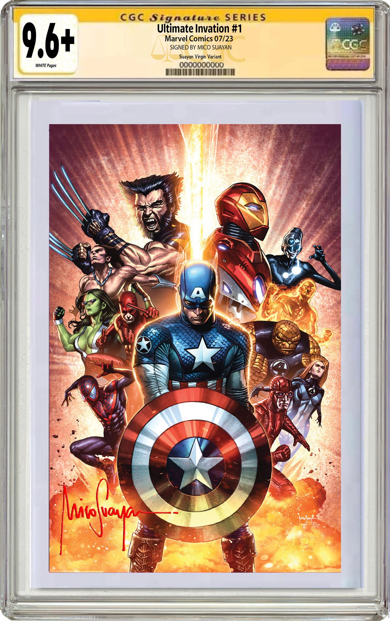 ULTIMATE INVASION 1 MICO SUAYAN EXCLUSIVE VARIANT OPTIONS