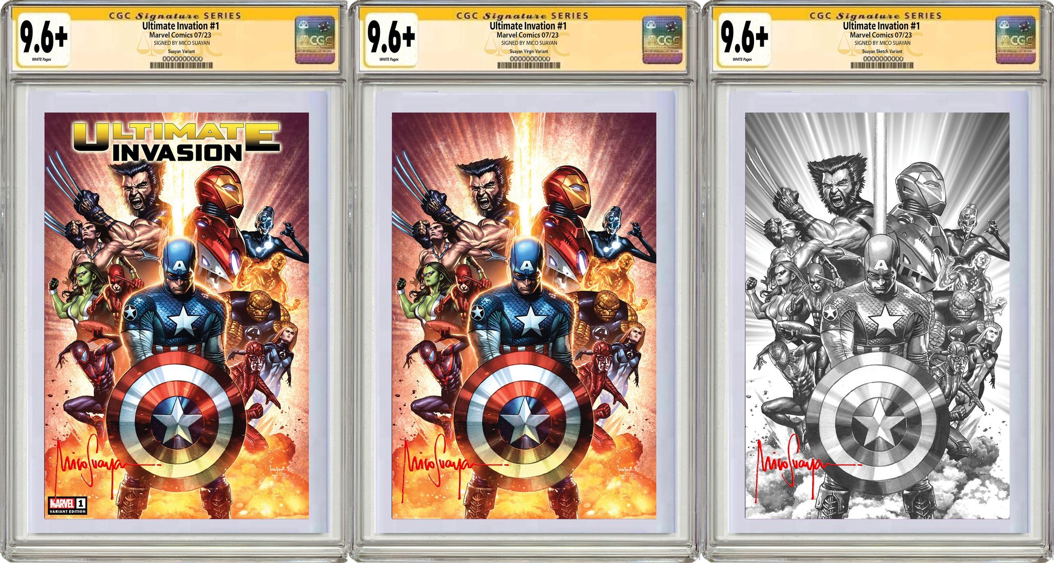 ULTIMATE INVASION 1 MICO SUAYAN EXCLUSIVE VARIANT OPTIONS