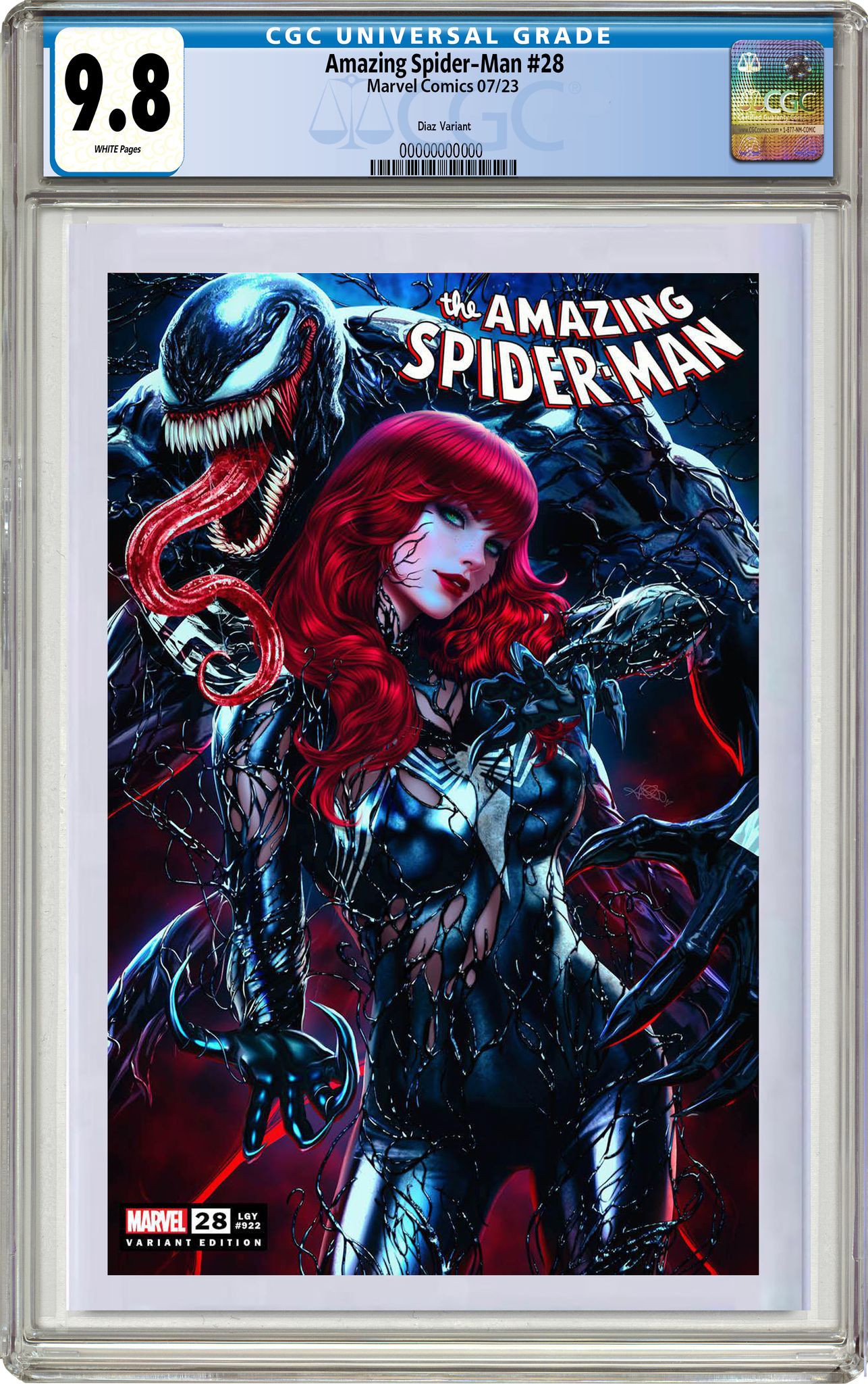 AMAZING SPIDER-MAN 28 ARIEL DIAZ EXCLUSIVE VARIANT COVER OPTIONS 06/28/23