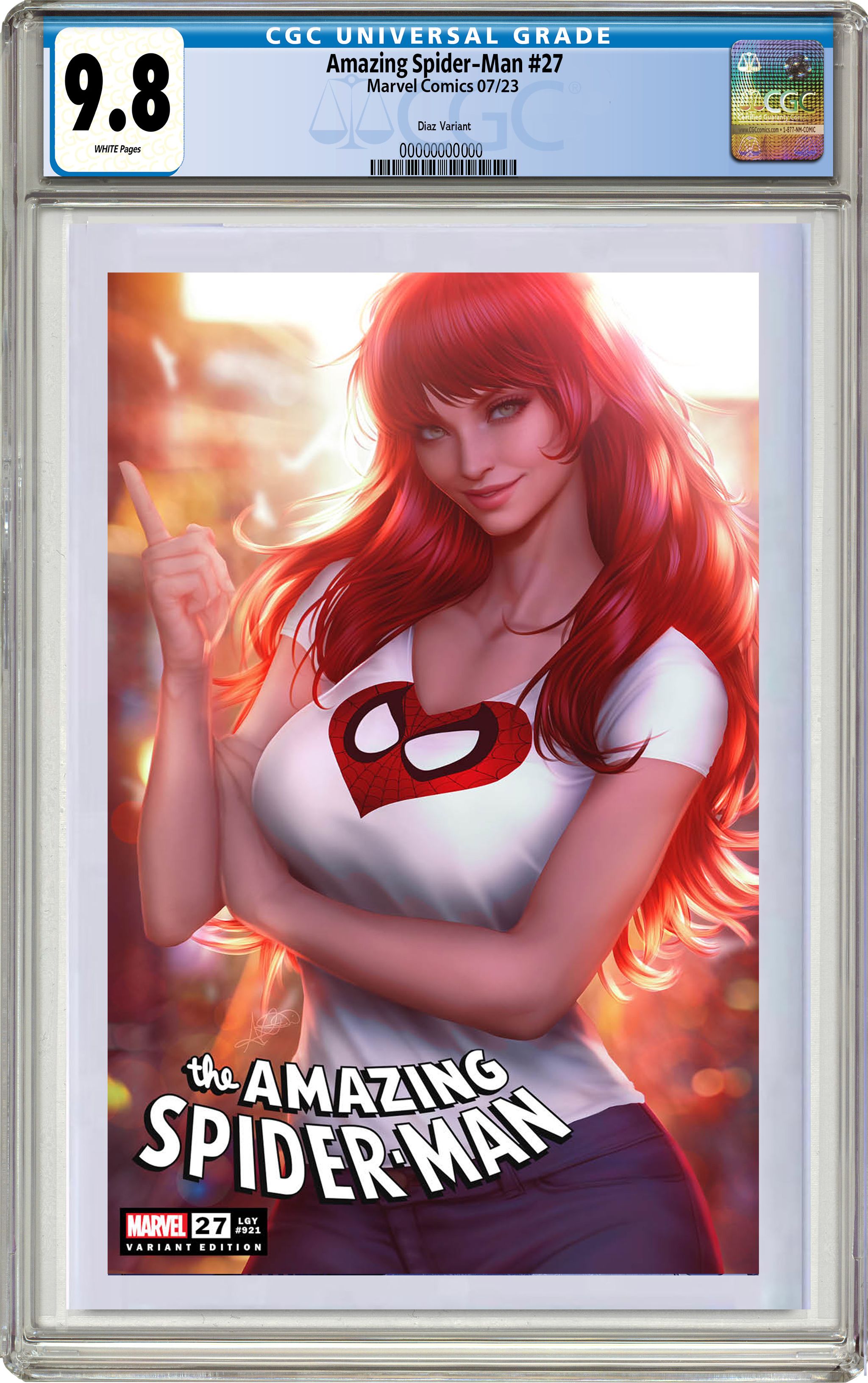 AMAZING SPIDER-MAN 27 ARIEL DIAZ EXCLUSIVE VARIANT COVER OPTIONS - 06/14/2023