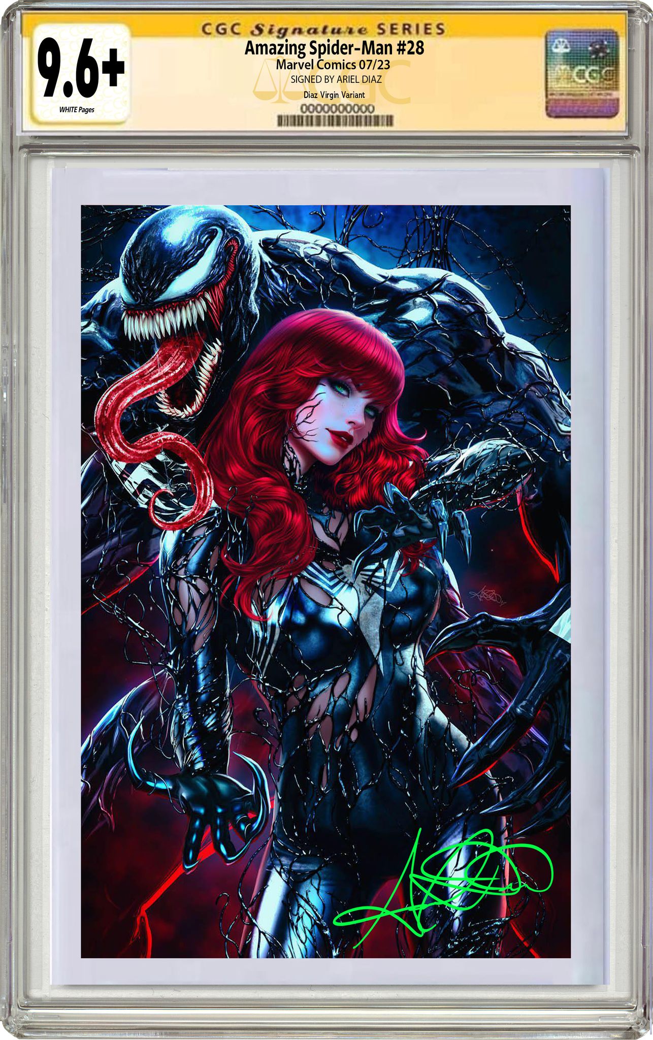 AMAZING SPIDER-MAN 28 ARIEL DIAZ EXCLUSIVE VARIANT COVER OPTIONS 06/28/23