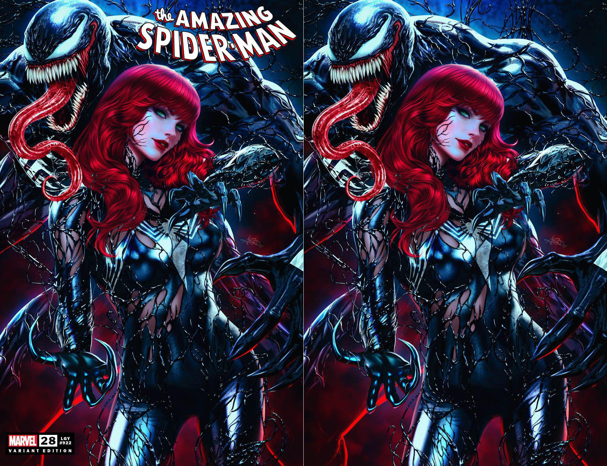 AMAZING SPIDER-MAN 28 ARIEL DIAZ EXCLUSIVE VARIANT COVER OPTIONS 06/28/23