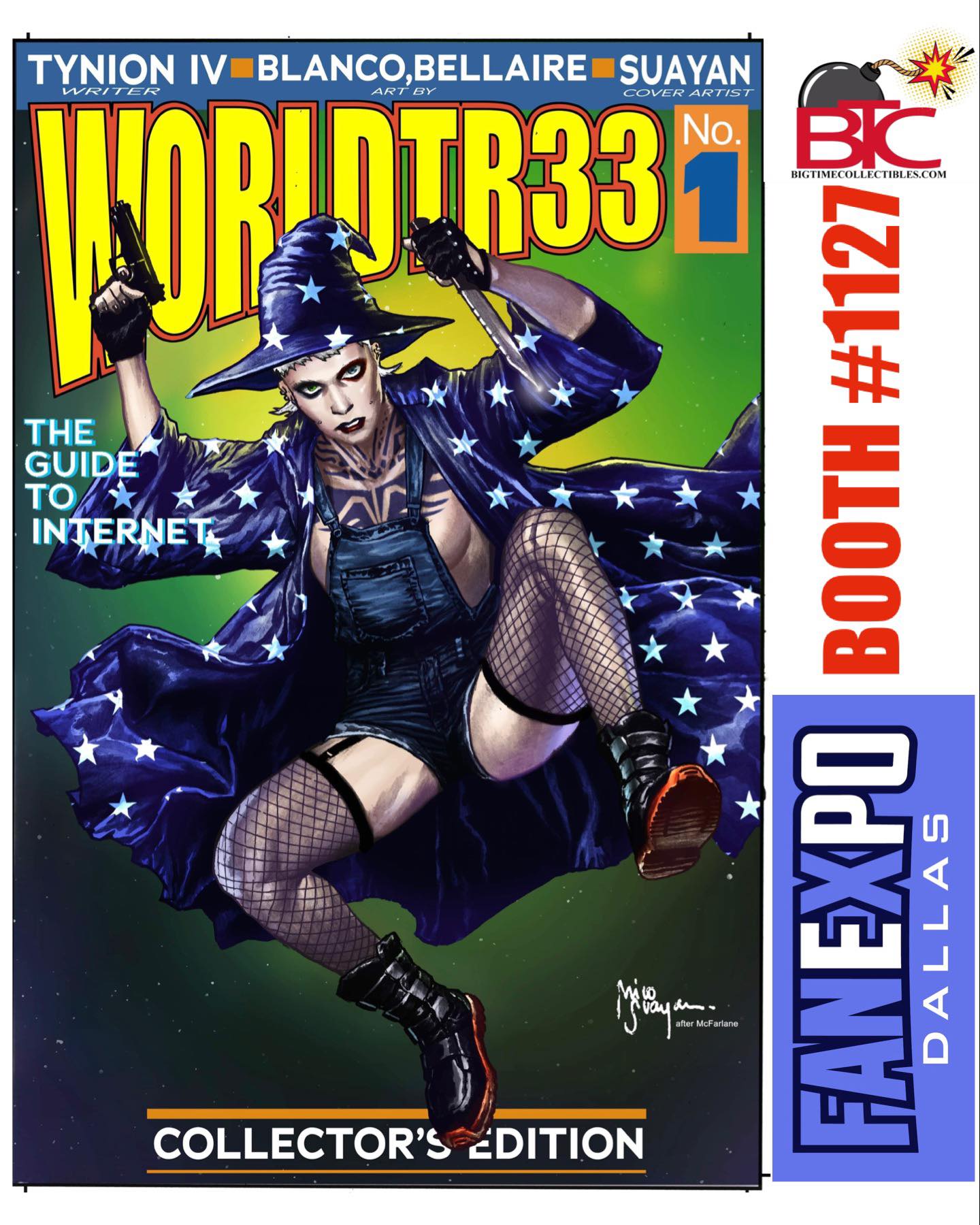 W0RLDTR33 #1 MICO SUAYAN EXCLUSIVE WIZARD HOMAGE OPTIONS