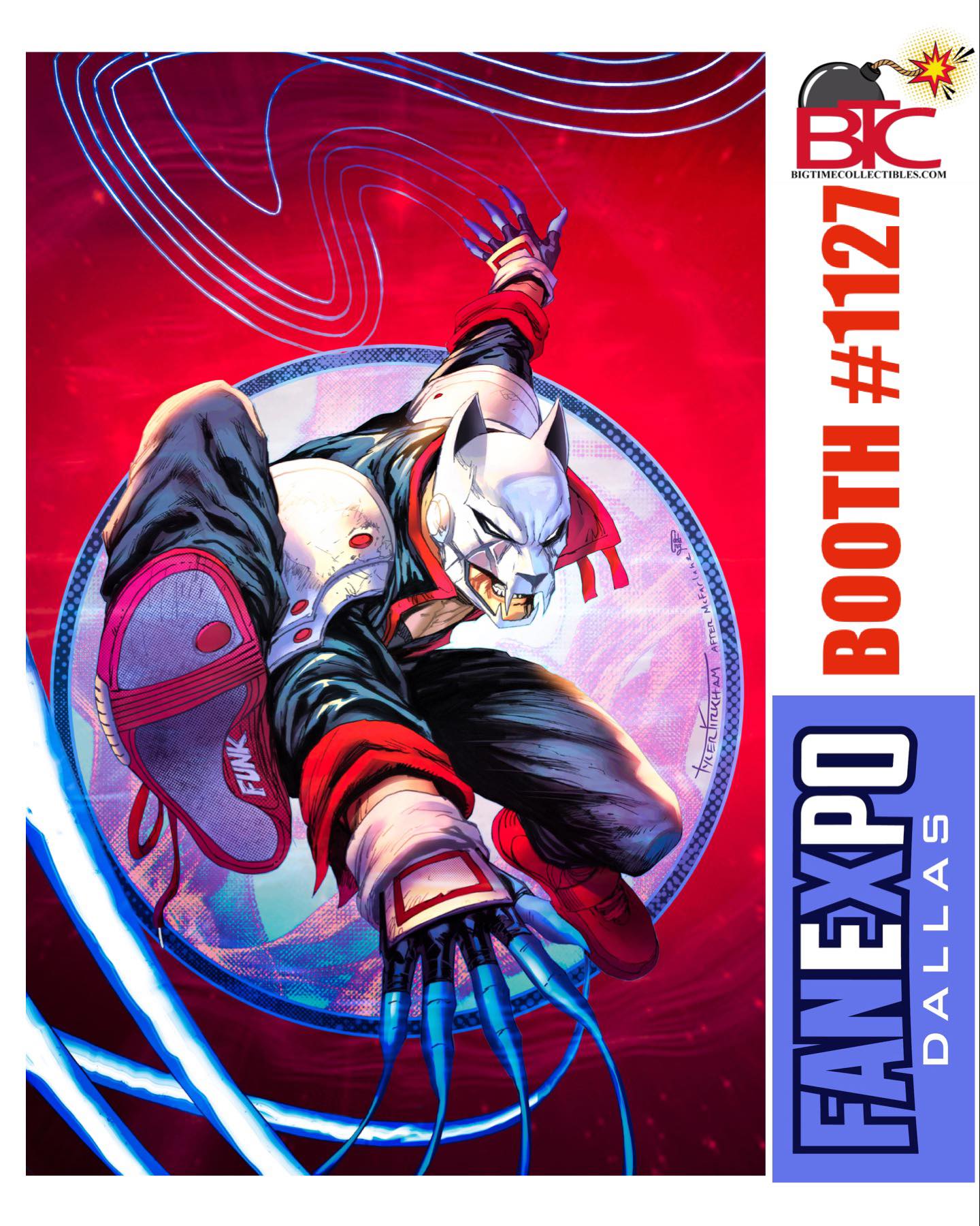 NINJA FUNK #3 TYLER KIRKHAM RED FOIL VARIANT(I52)(I59)