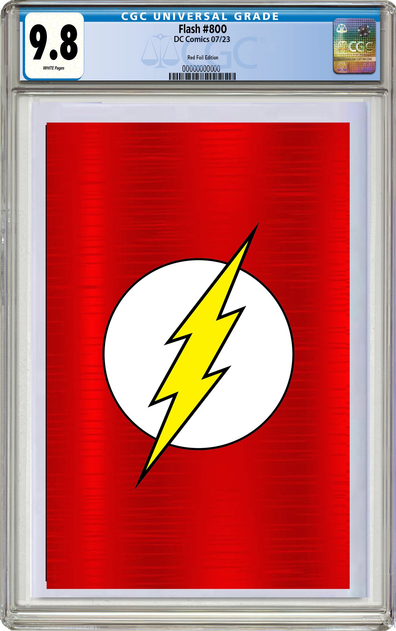 FLASH #800 EXCLUSIVE RED FOIL EDITION OPTIONS