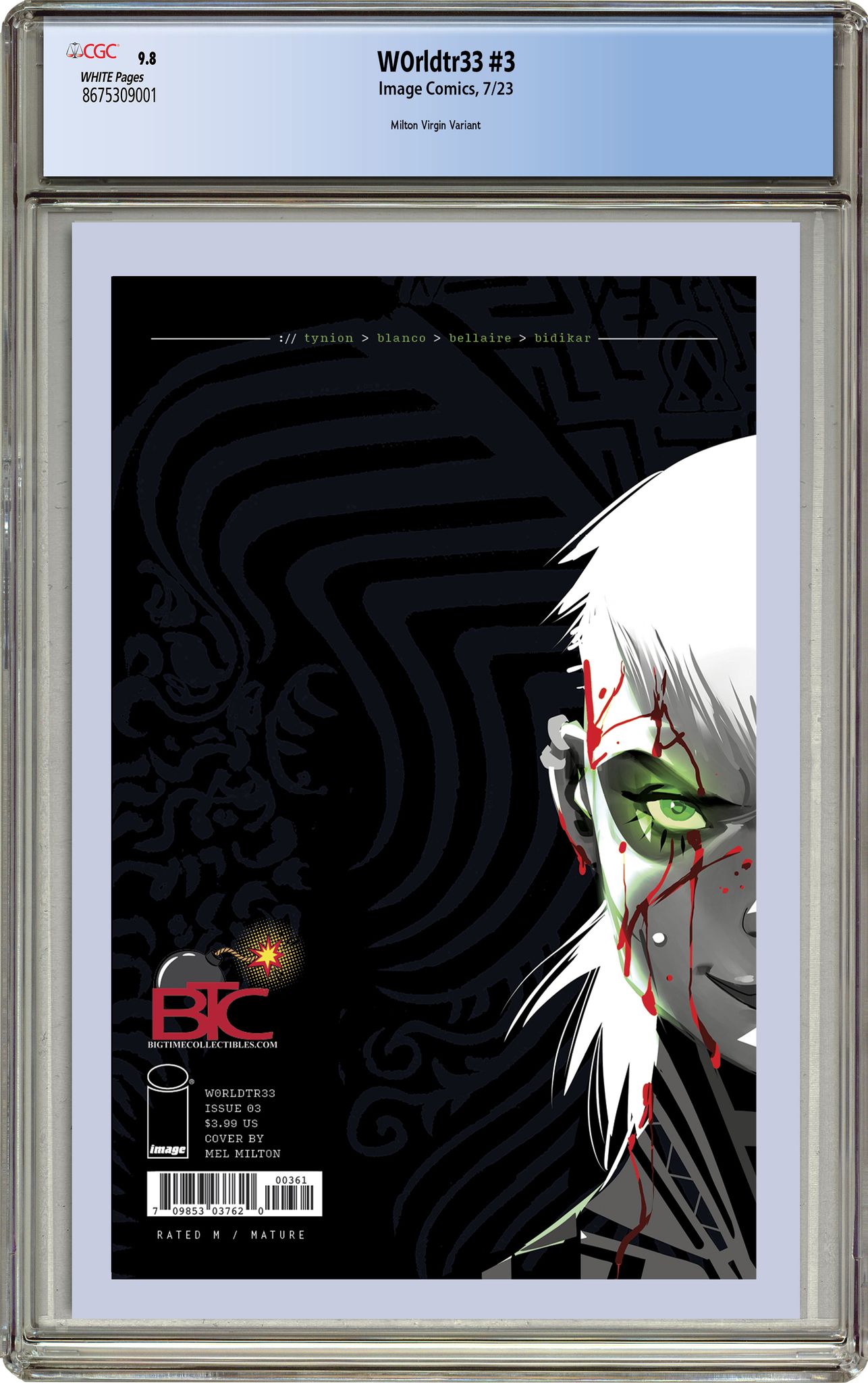 W0RLDTR33 #3 MEL MILTON EXCLUSIVE AF VARIANT OPTIONS- 06/28/23