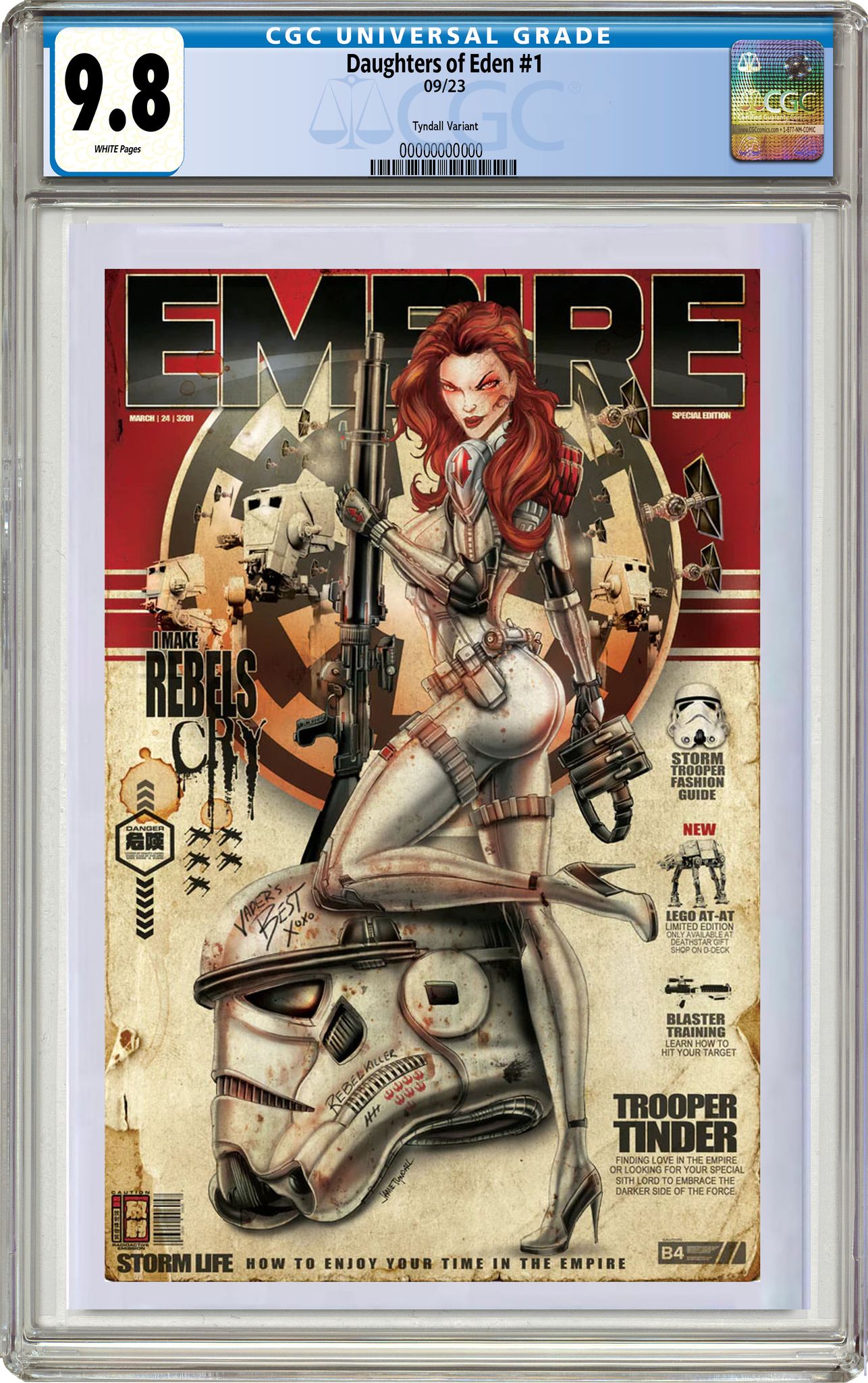 DAUGHTER'S OF EDEN #1 JAMIE TYNDALL TROOPER RETRO VARIANT OPTIONS