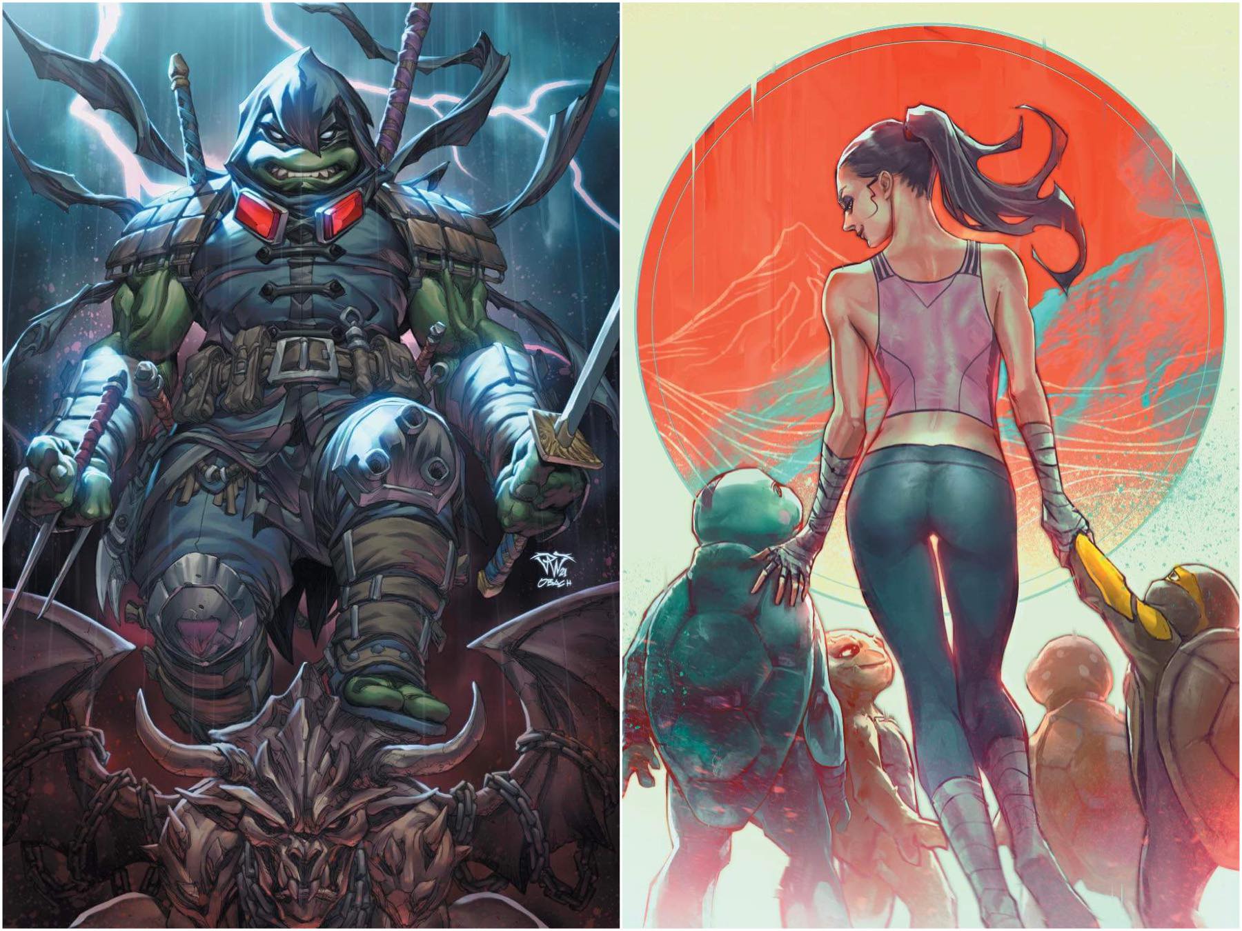 TMNT LAST RONIN LOST DAY SPECIAL #1 IVAN TAO & PAOLO PANTALENA EXCLUSIVE VARIANT OPTIONS  -  5/24/2023