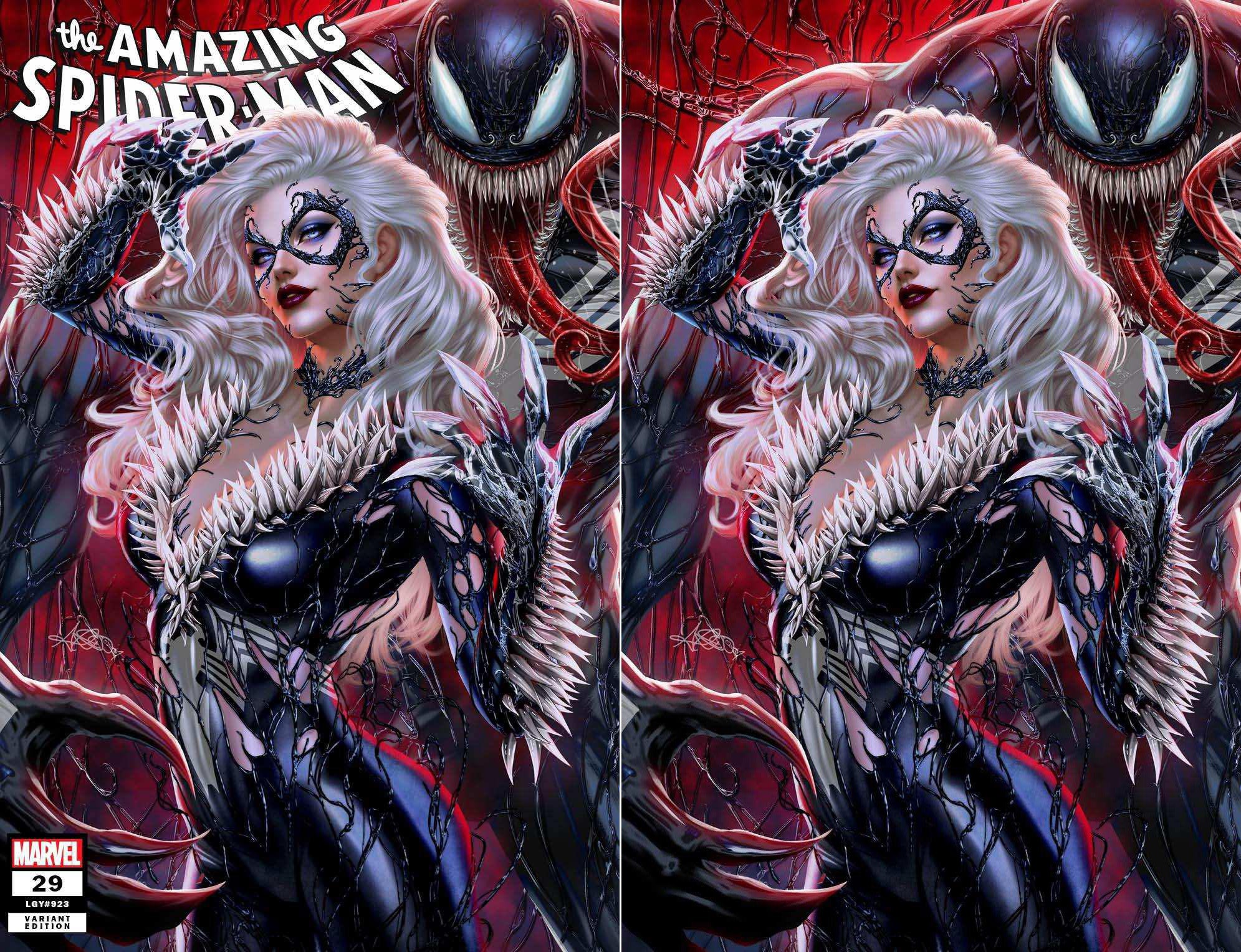 AMAZING SPIDER-MAN 29 ARIEL DIAZ EXCLUSIVE VARIANT COVERS - 07/12/2023