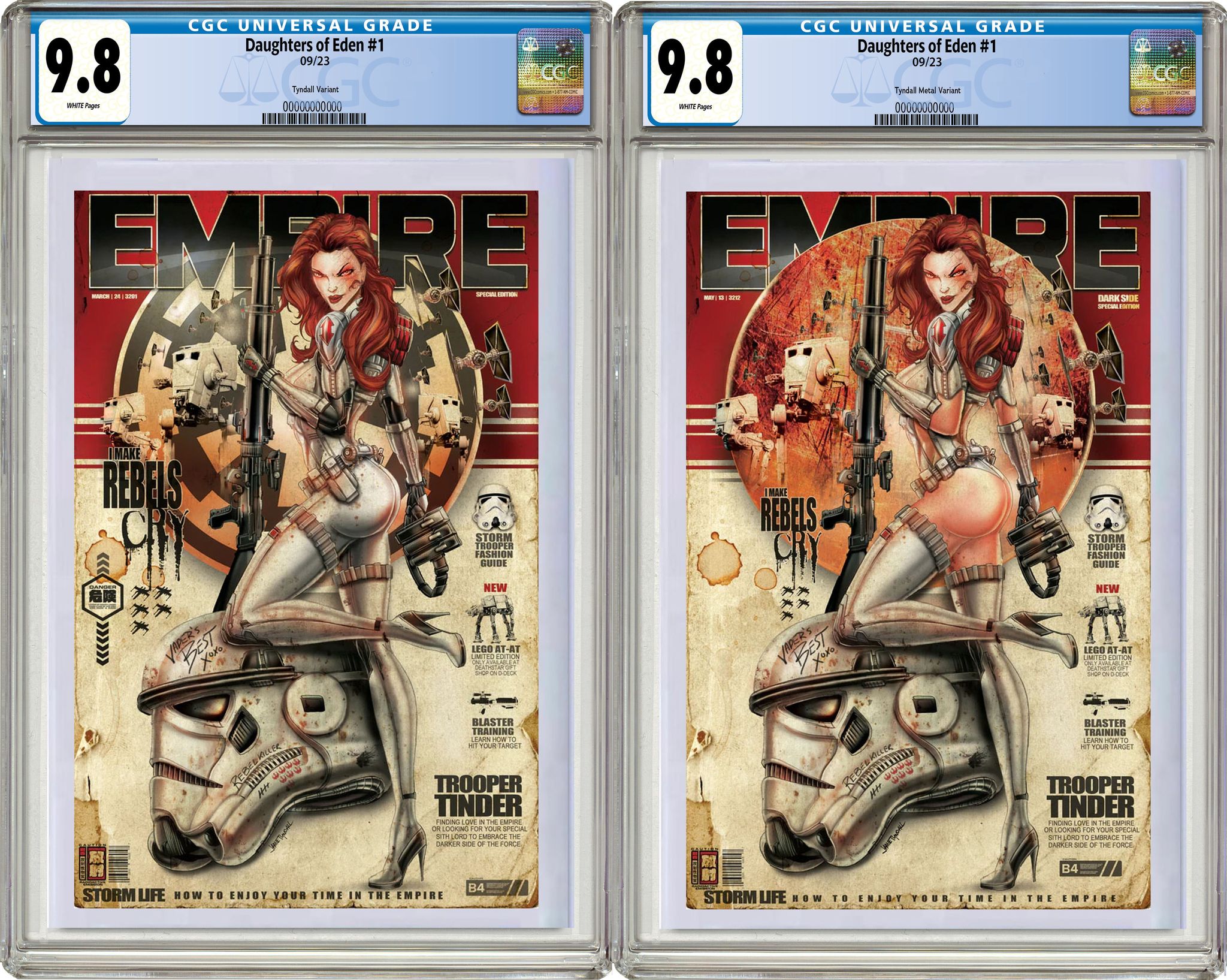 DAUGHTER'S OF EDEN #1 JAMIE TYNDALL TROOPER RETRO VARIANT OPTIONS (I95)