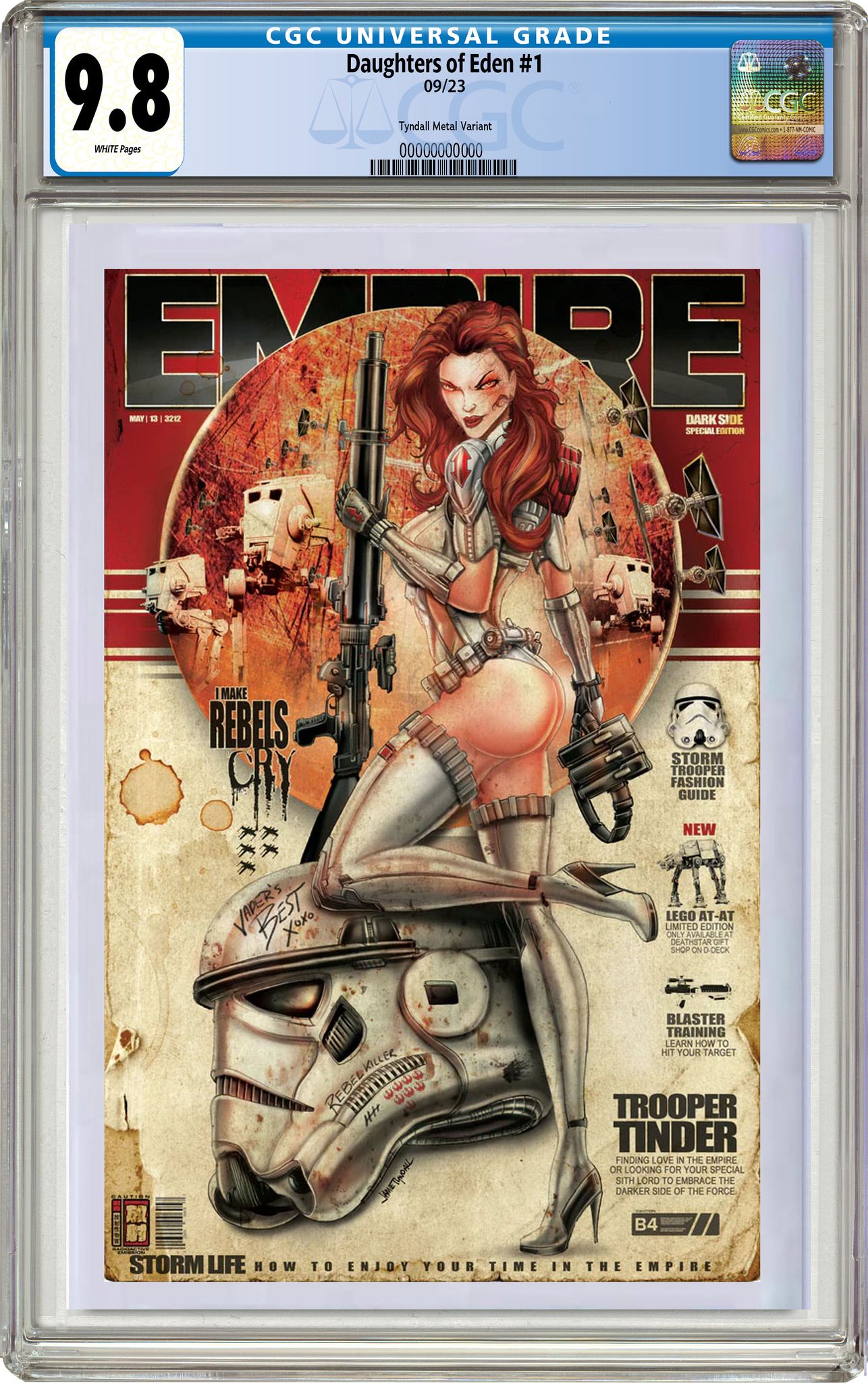 DAUGHTER'S OF EDEN #1 JAMIE TYNDALL TROOPER RETRO VARIANT OPTIONS (I95)