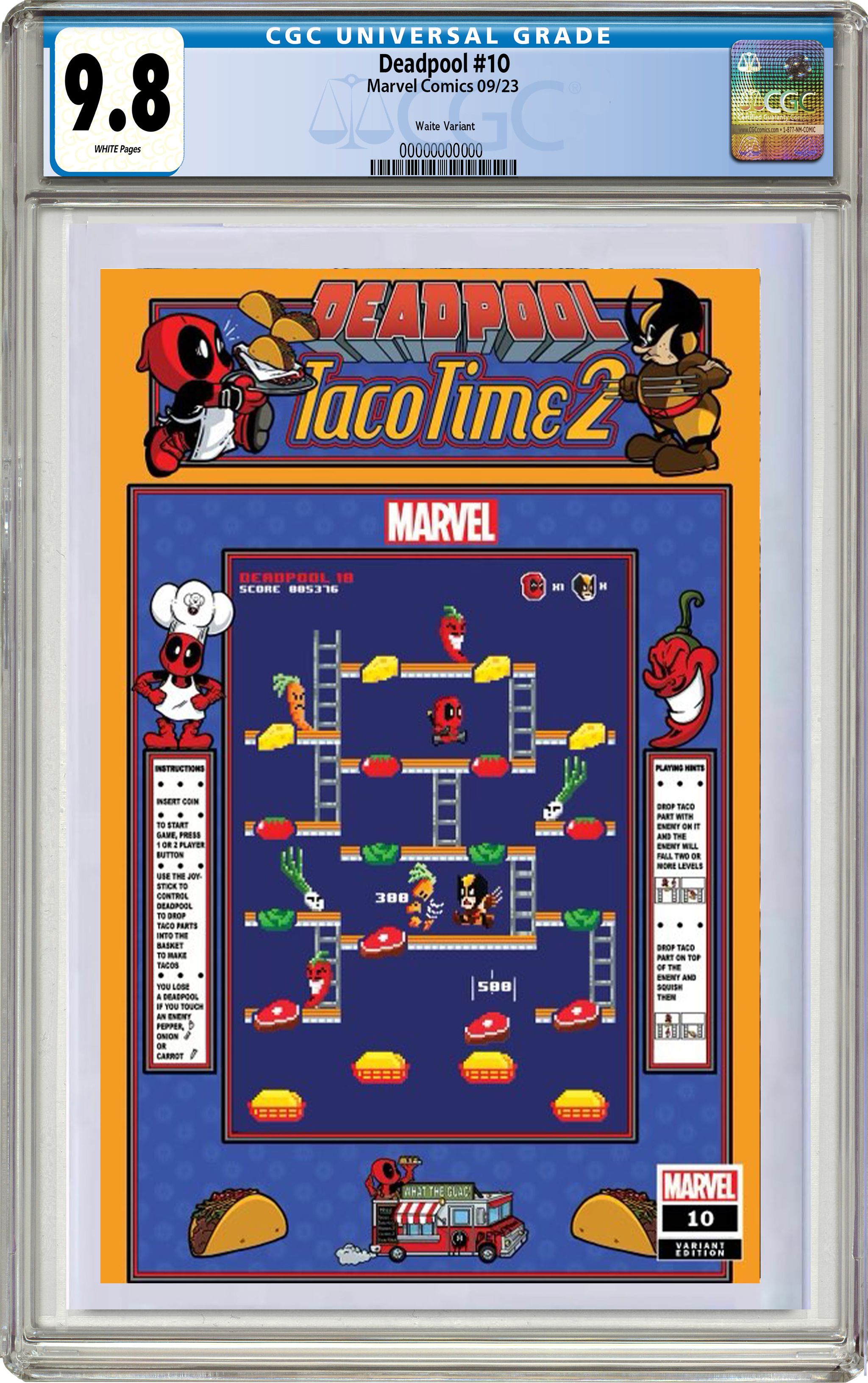DEADPOOL #10 MATTHEW WAITE'S TACO TIME 2 8-BIT GAMING EDITION - 08/23/23
