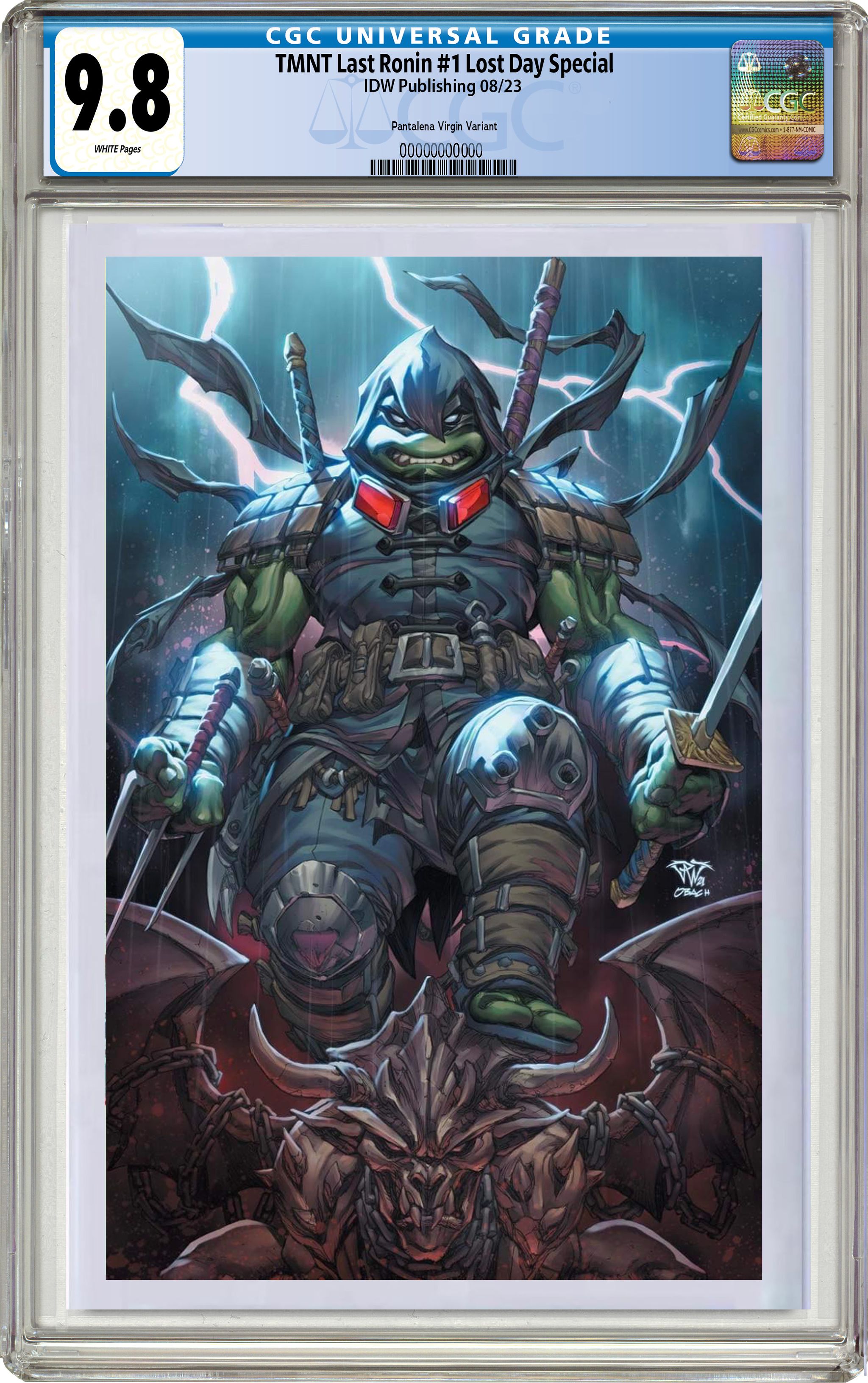 TMNT LAST RONIN LOST DAY SPECIAL #1 IVAN TAO & PAOLO PANTALENA EXCLUSIVE VARIANT OPTIONS  -  5/24/2023