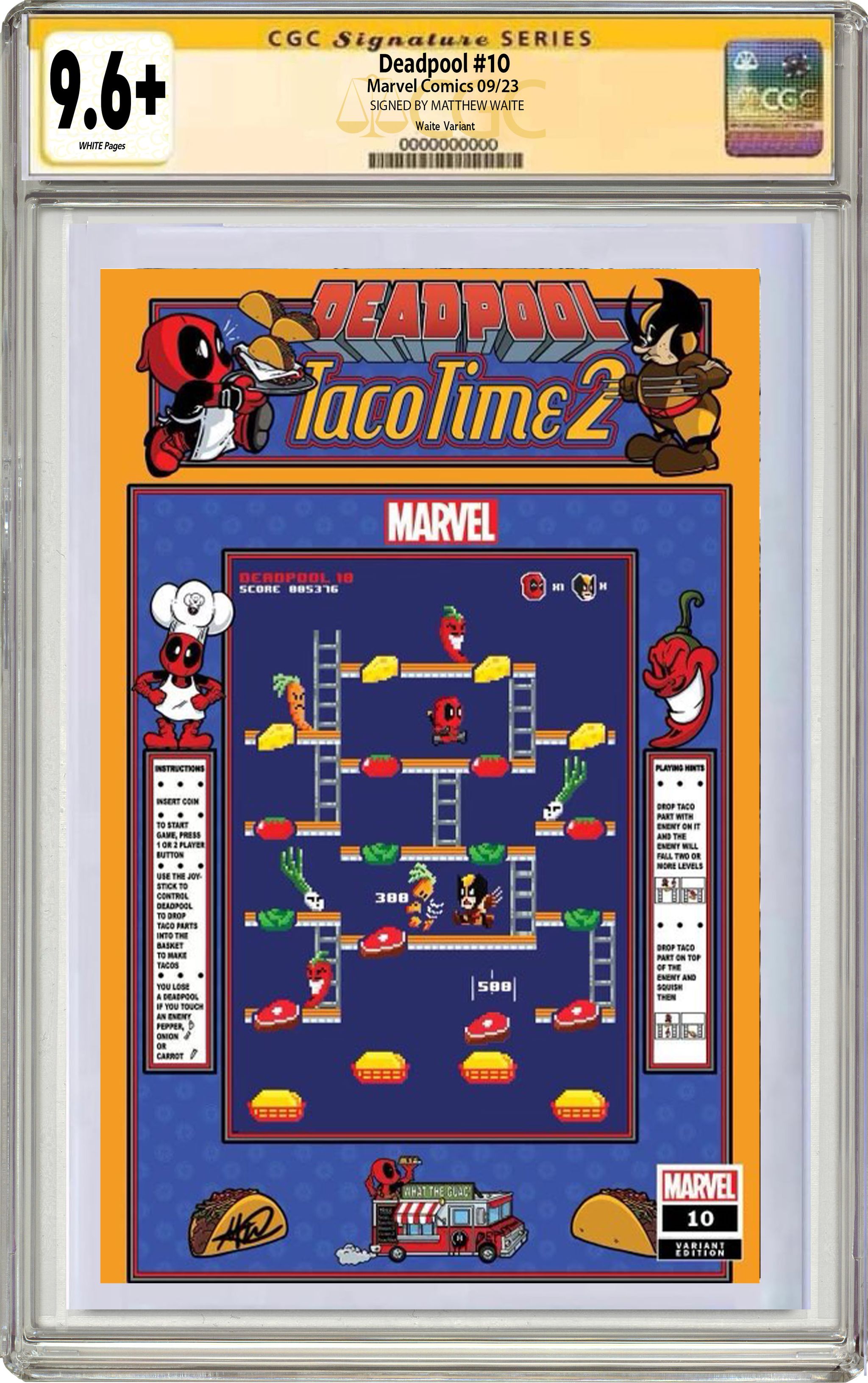 DEADPOOL #10 MATTHEW WAITE'S TACO TIME 2 8-BIT GAMING EDITION - 08/23/23