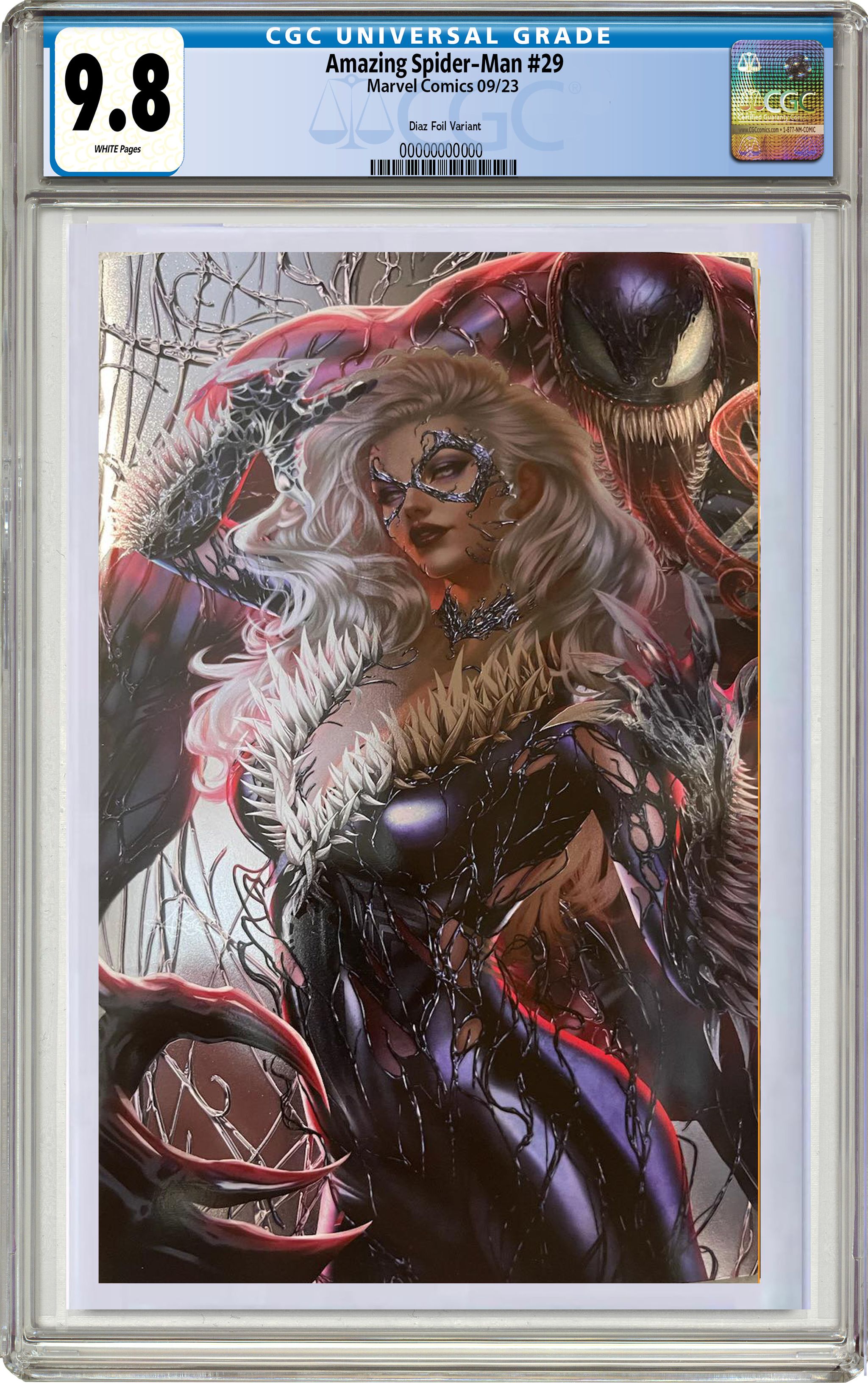 AMAZING SPIDER-MAN 29 ARIEL DIAZ EXCLUSIVE FOIL VARIANT COVER OPTIONS