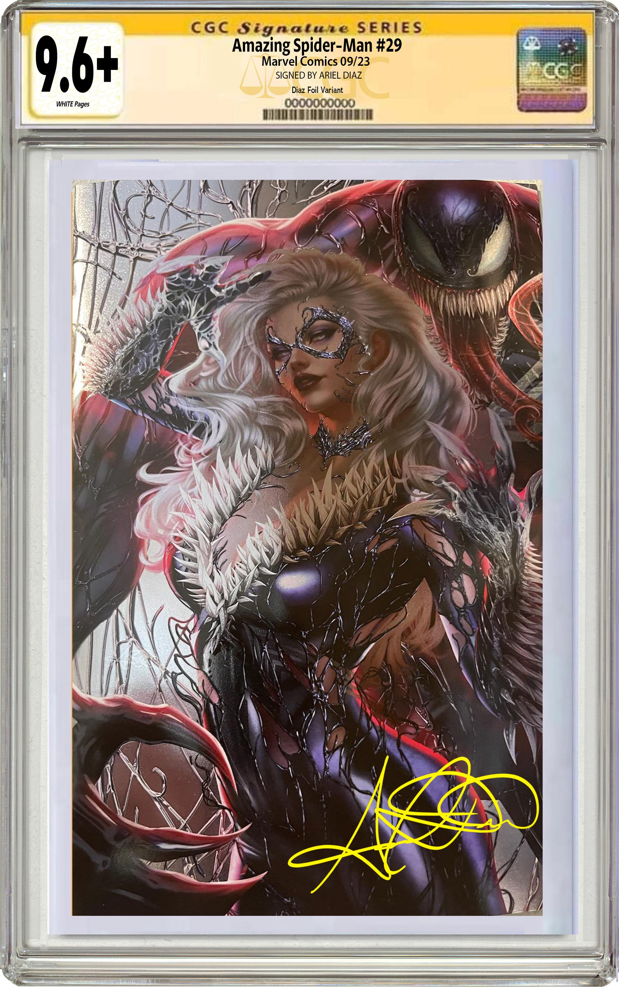 AMAZING SPIDER-MAN 29 ARIEL DIAZ EXCLUSIVE FOIL VARIANT COVER OPTIONS