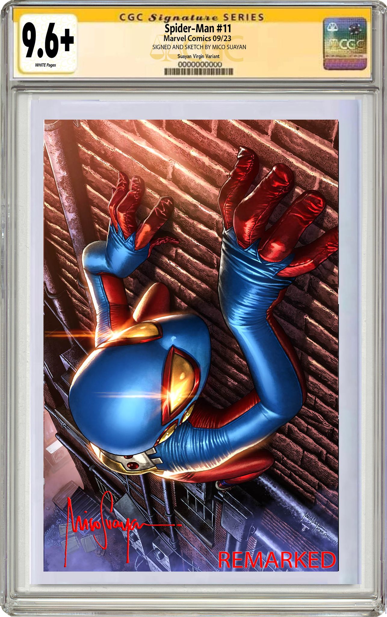 SPIDER-MAN 11 MICO SUAYAN EXCLUSIVE VARIANT COVER OPTIONS - 08/16/23